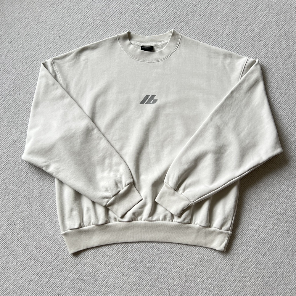 NIGO Balenciaga Men's Spring/Summer Solid Color Letter Printed Round Neck Cotton Long Sleeve Sweatshirt Pullover #nigo99883