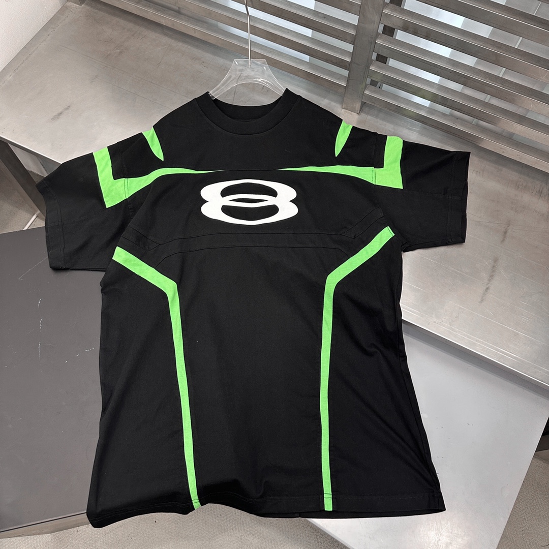 NIGO Balenciaga Unity Sports Icon Biker Men's Summer Logo Letter Printed Round Neck Short Sleeve T-Shirt #nigo99878