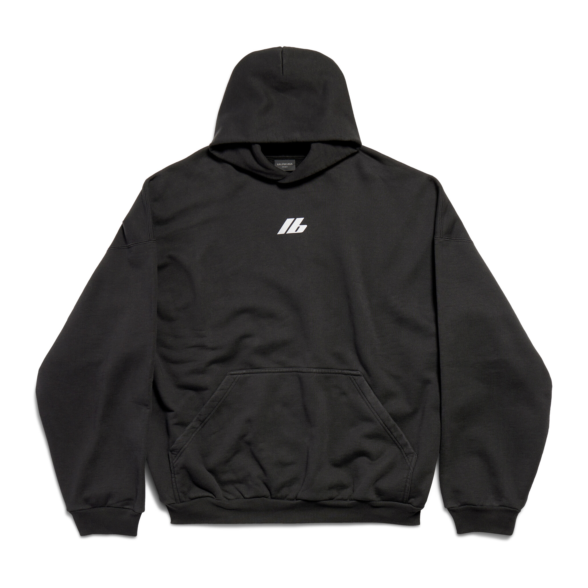 NIGO Balenciaga Men's and Women's Spring and Autumn Black Logo Printed Loose Long Sleeve Hooded Sweatshirt #nigo99884