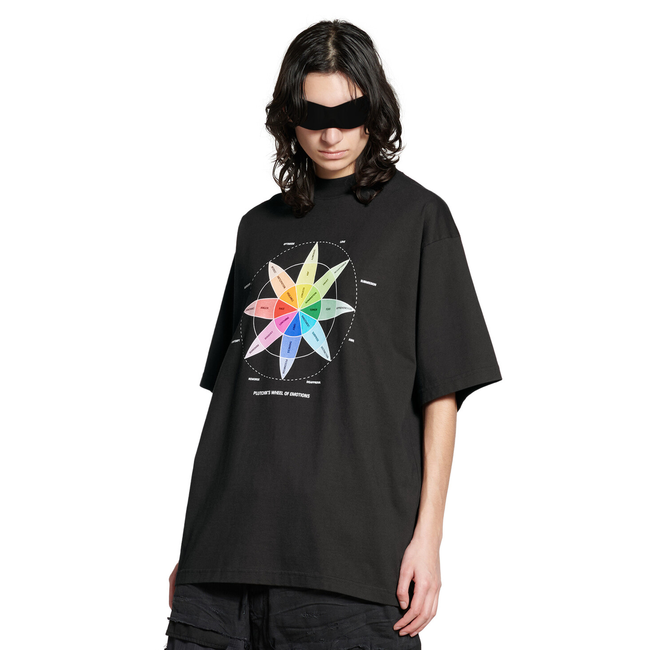 NIGO Balenciaga Men's Summer Printed Round Neck Cotton Fitted Short Sleeve Black Pullover T-Shirt Ngvp #nigo8518