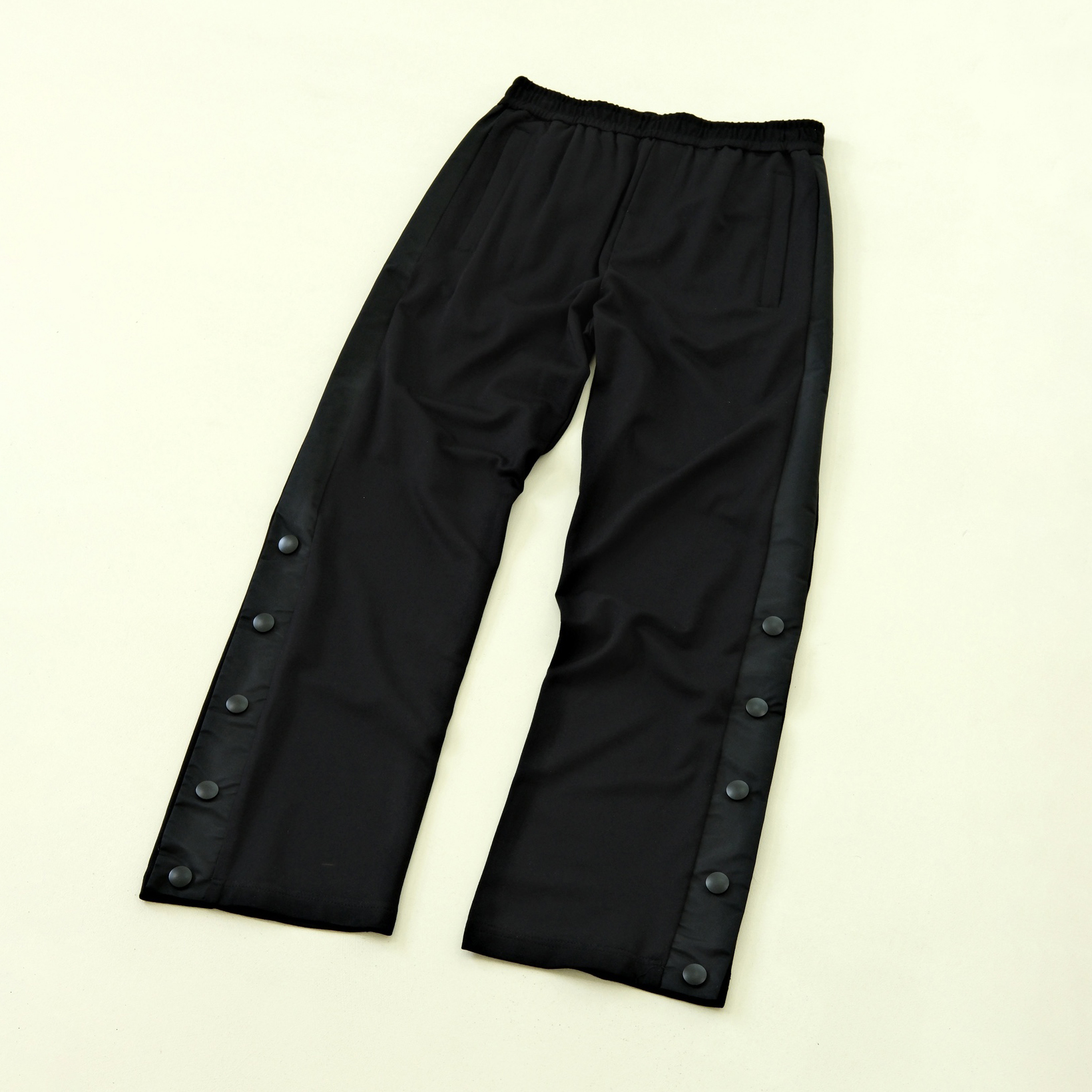 NIGO Prada Men's Spring/Summer Side Button Design Solid Color High Waisted Straight Leg Pants #nigo99937