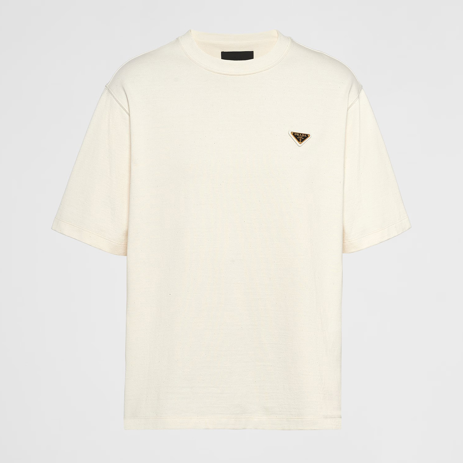 NIGO Prada Men's Summer White Cotton Round Neck Regular Fit Short Sleeve T-Shirt #nigo99967