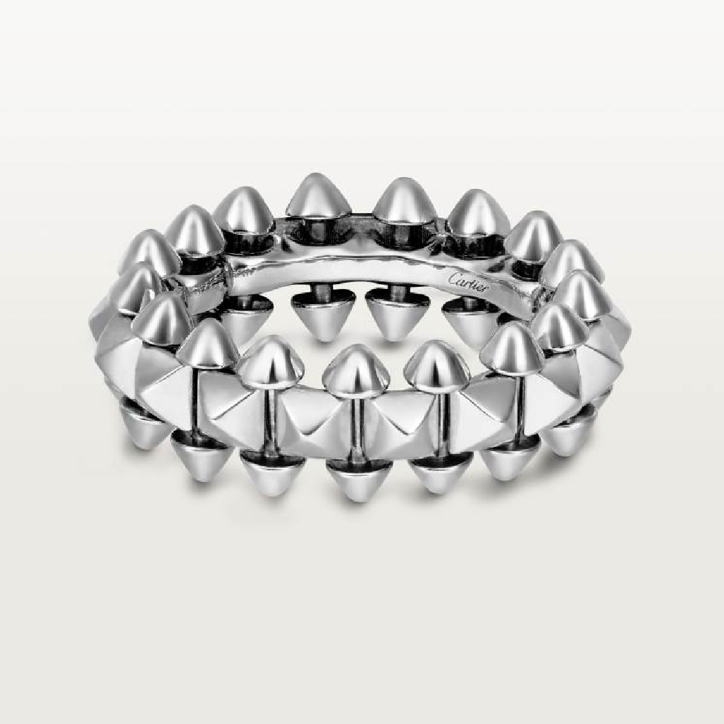 NIGO Cartier Men's And Women's Fashion Rivet Metal Cool Ring Jewelry Accessories #nigo71291