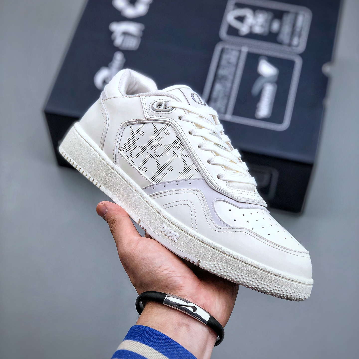 NIGO Dior Men's and Women's Alphabet Print Lace Up Low Top Casual Sneakers Shoes #nigo99982