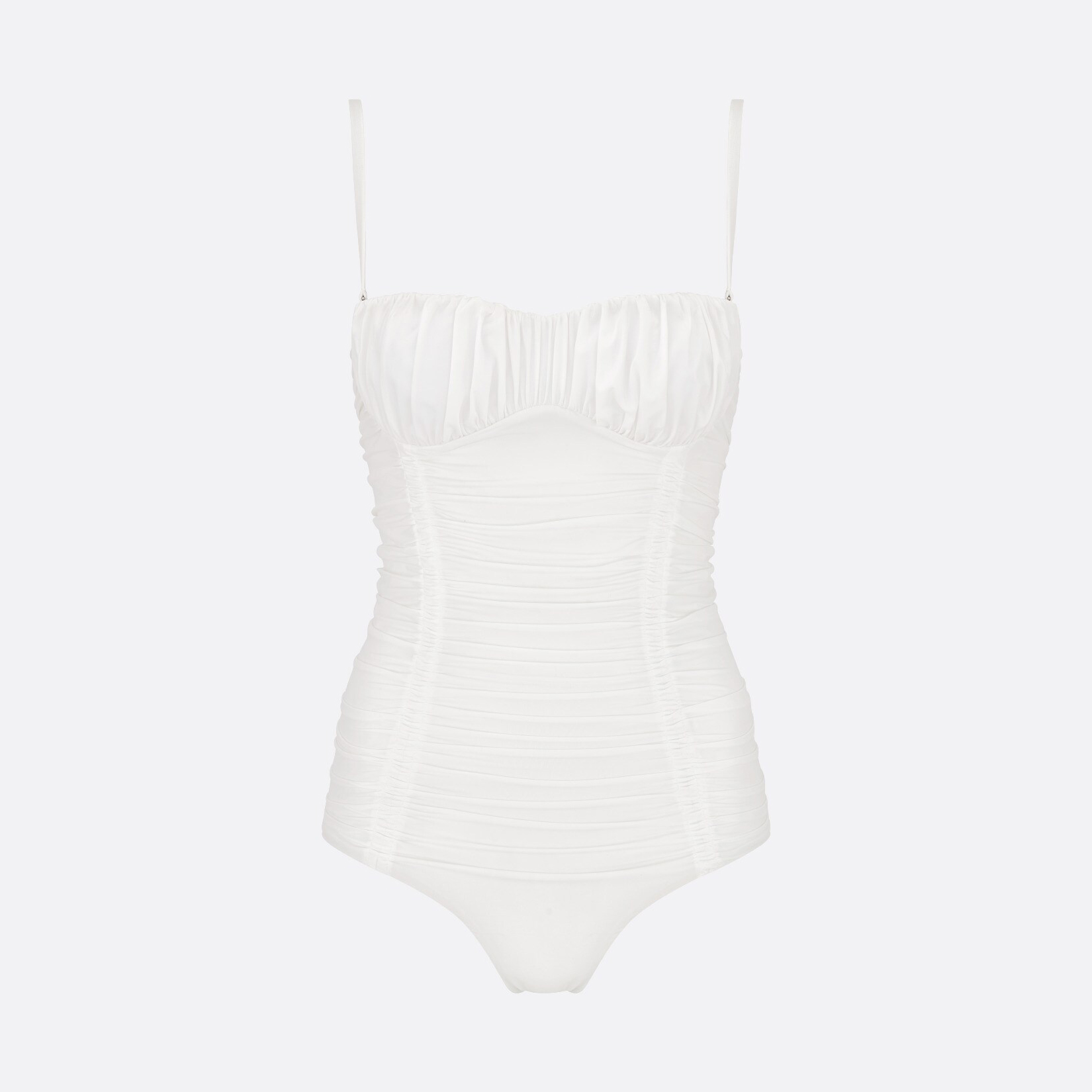 NIGO Dior Women's Summer Solid Color Slim Sleeveless Halter One-piece Swimsuit #nigo99985