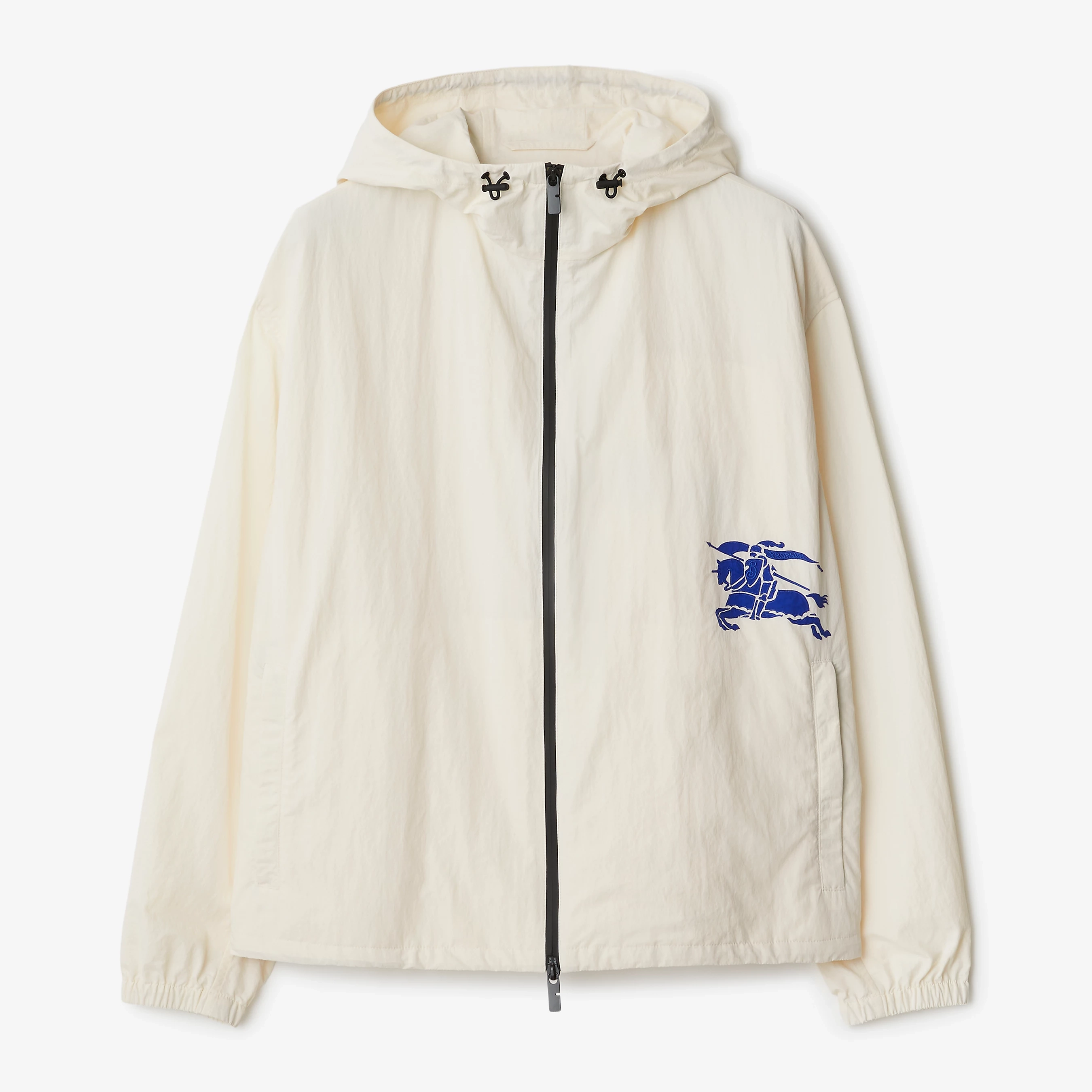 NIGO Burberry Men's Spring and Autumn Solid Color Logo Printed Hooded Zipper Long Sleeve Jacket #nigo72149