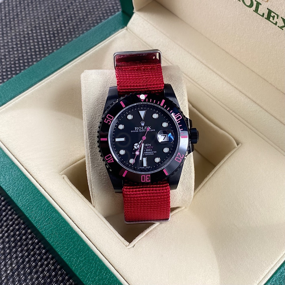 NIGO Rolex Submariner Series Men's and Women's Black Knight Automatic Movement 40mm Dial Mechanical Watch #nigo72221
