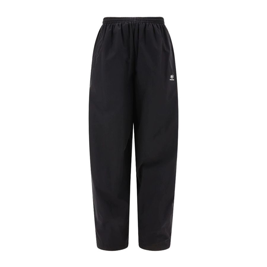 NIGO Balenciaga Men's Spring Summer Black Logo Printed Stretch Waistband Pants #nigo72238