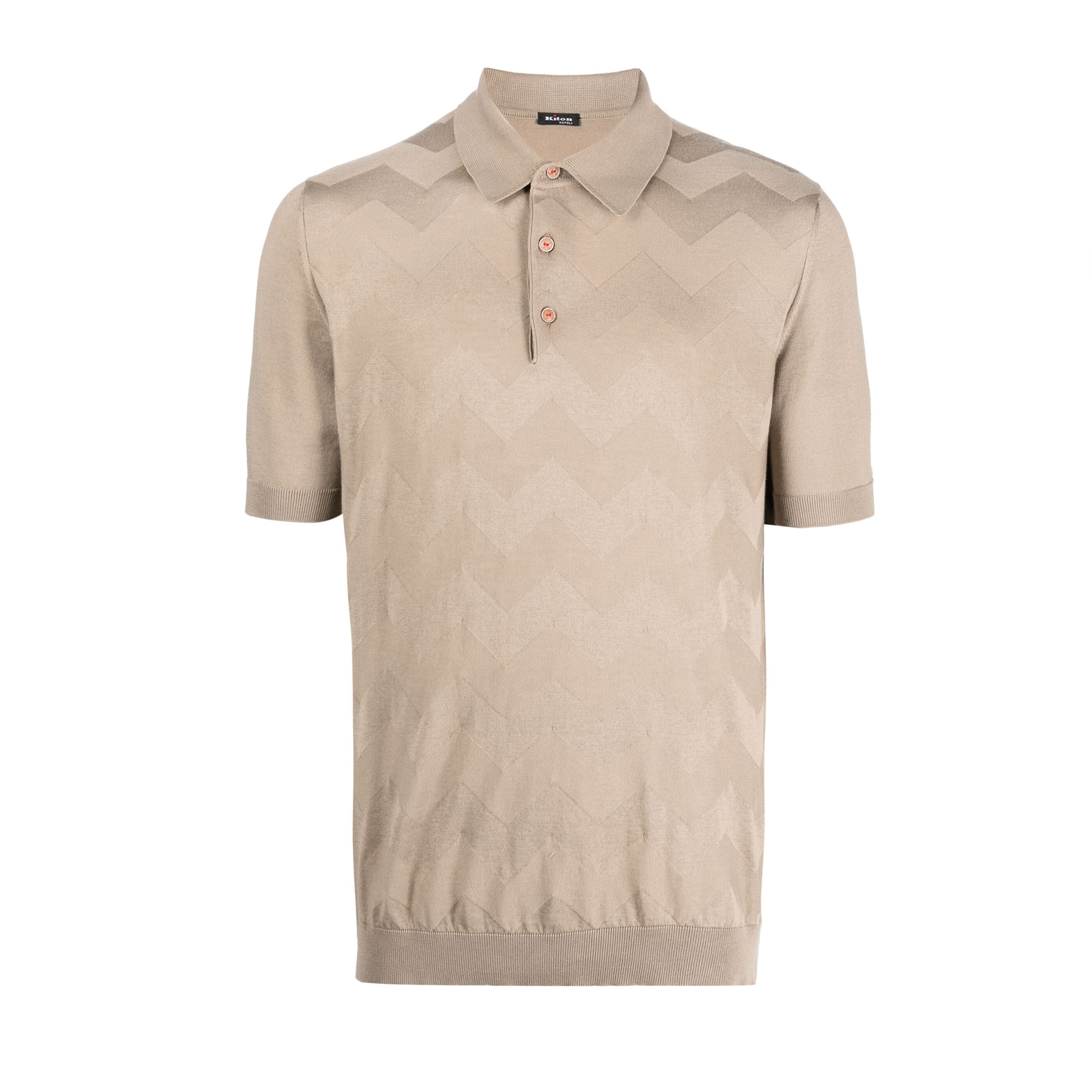 NIGO Kiton Men's Spring And Summer Wave Cotton Short-sleeved Lapel Polo Shirt Knitted Temperament T-shirt Ngvp #nigo8725