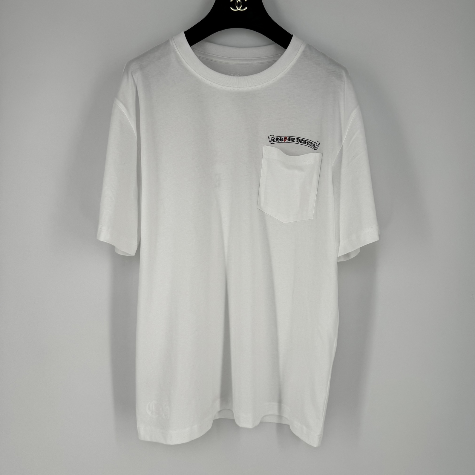 NIGO Chrome Hearts Men's and Women's Summer Neckline Sanskrit Letter Round Neck Cotton Short Sleeve T-shirt #nigo72269