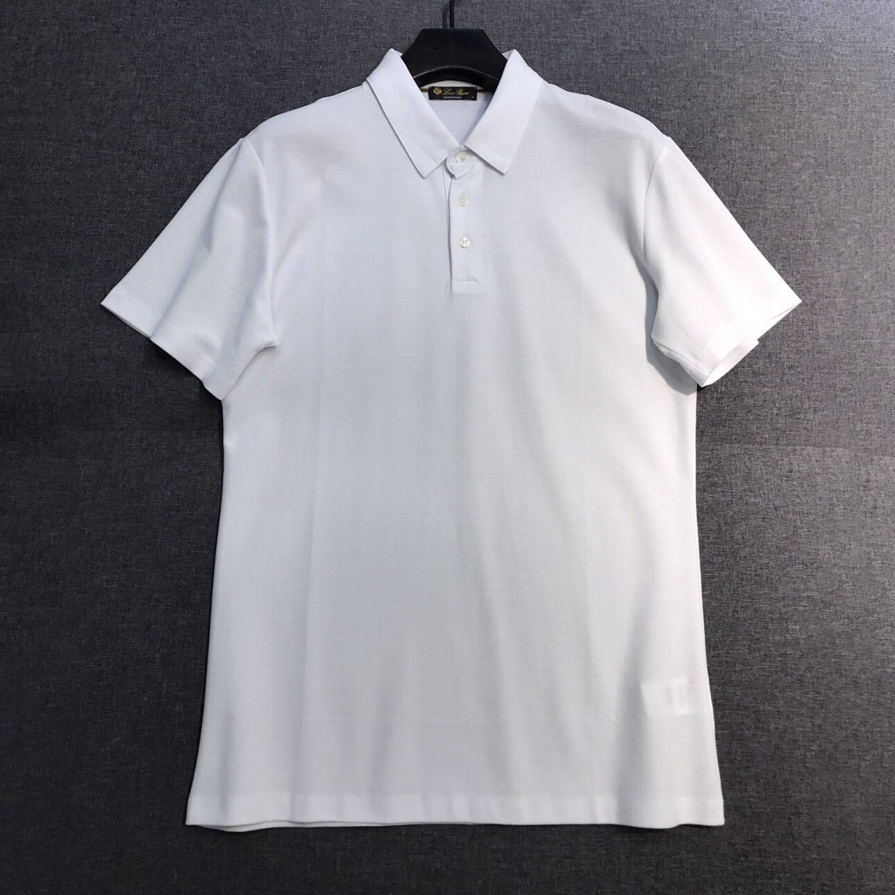 NIGO Loro Piana Men's Summer Fashionable Solid Color Fitting Short Sleeved Lapel Casual Regatta Polo Shirt #nigo72271