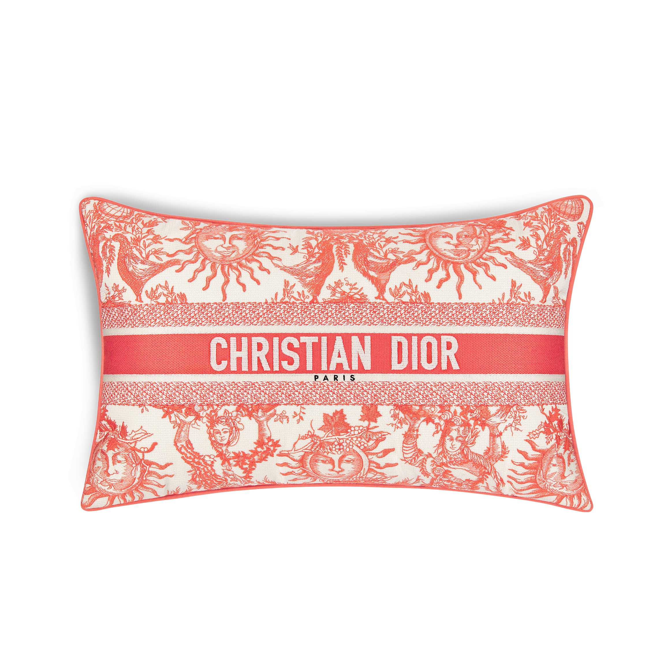 NIGO Dior Dioriviera Heavy Embroidery Cotton Waist Pillow Embroidered Printed Pillow Comfortable Soft Pillow #nigo72315