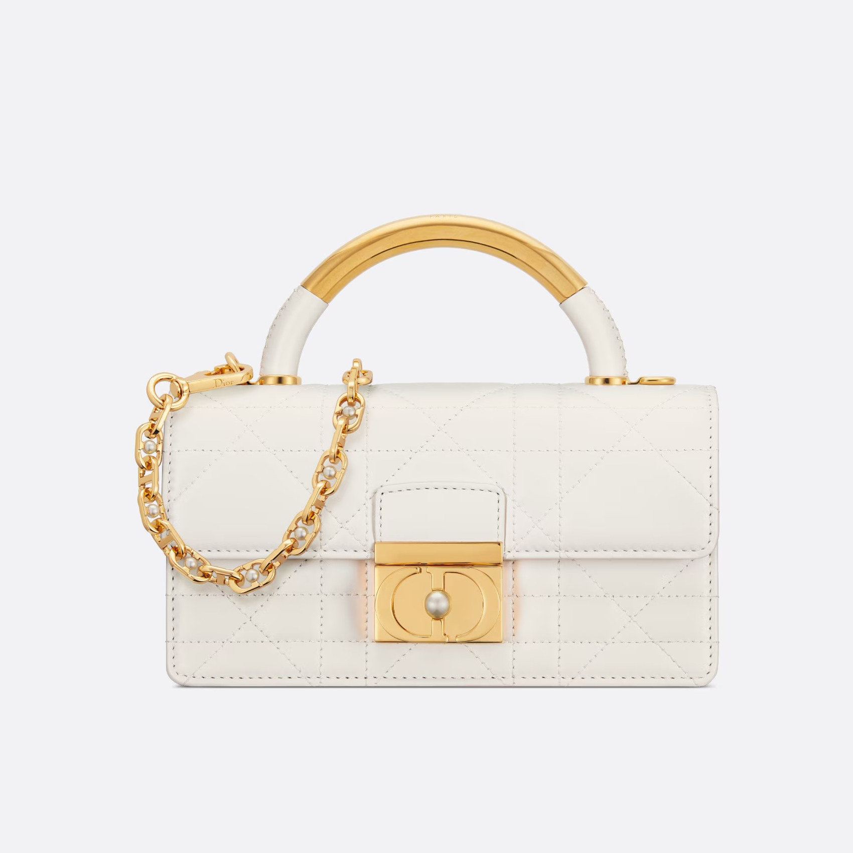 NIGO Dior Ange Women's Adjustable Shoulder Strap CD Chain Flap Closure Cowhide Leather Single Shoulder Crossbody Handbag Bag Bags #nigo72343