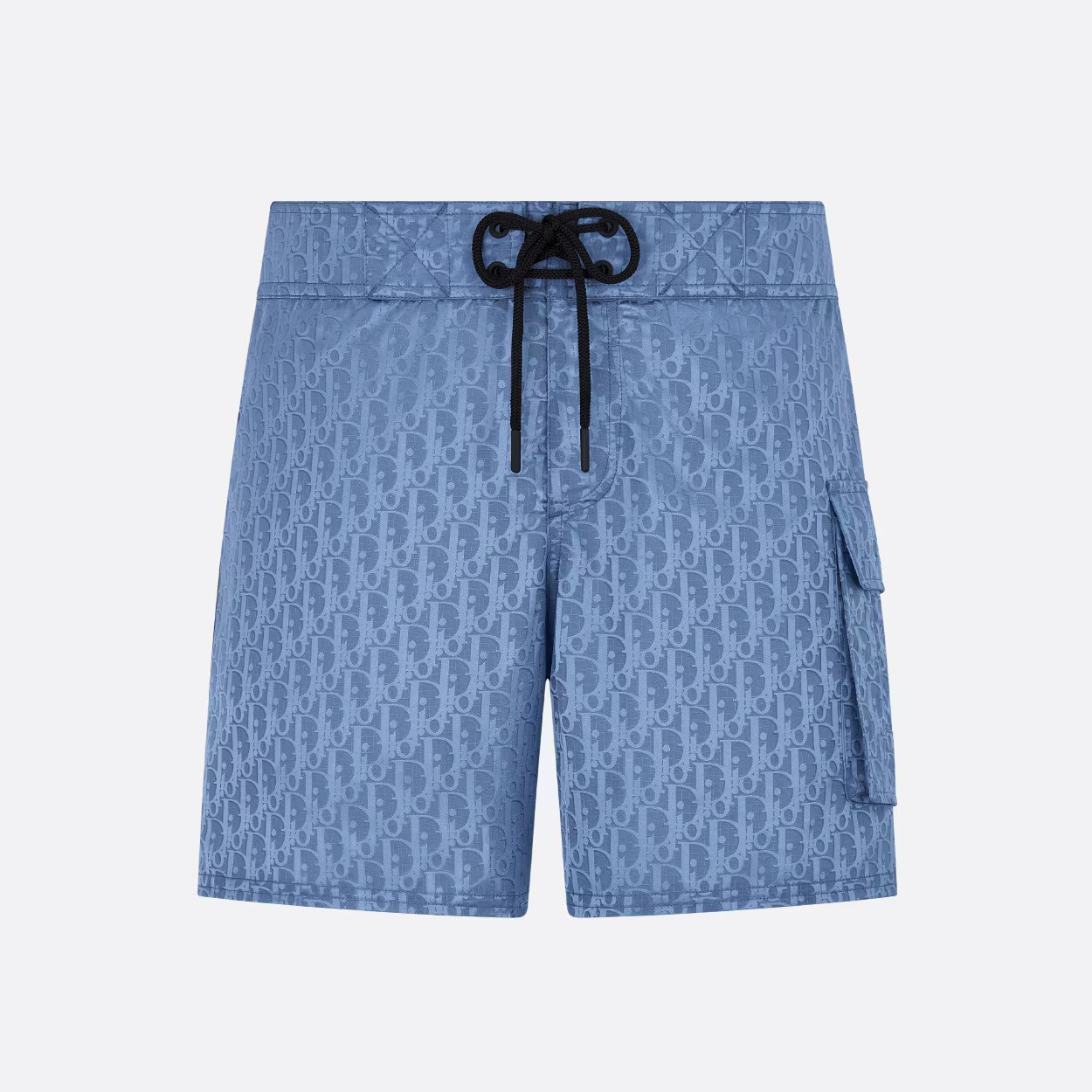 NIGO Dior Men's Summer Solid Color Logo Monogram Full Print Drawstring Tie Polyester Shorts Pants #nigo72363
