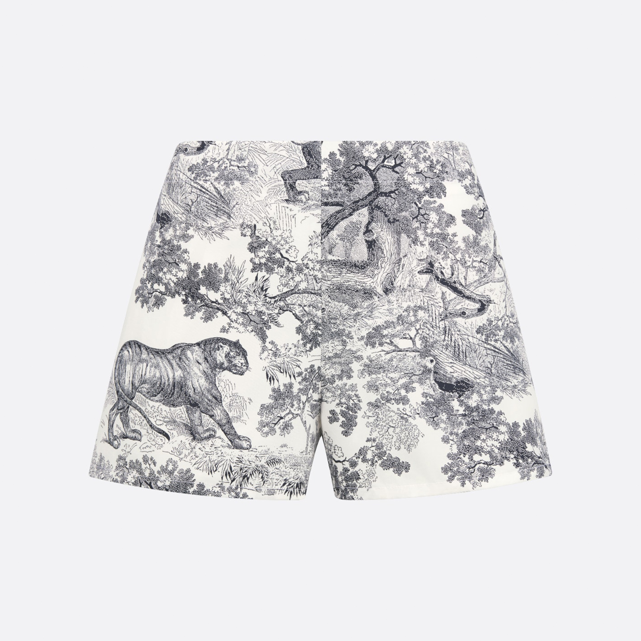 NIGO Dior Women's Dioriviera Printed Colorblocking Shorts Straight Slim Zipper Shorts Casual Fashion Comfortable Pants Ngvp #nigo8774