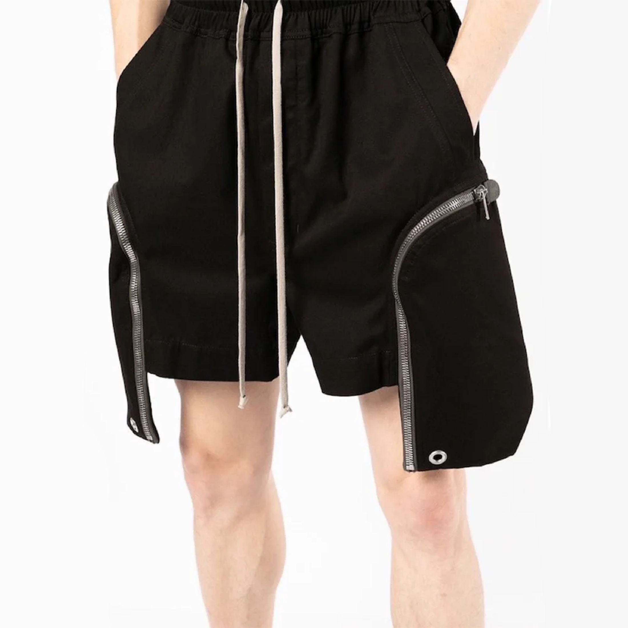 NIGO Rick Owens  Casual shorts with zippered large pockets #nigo91112