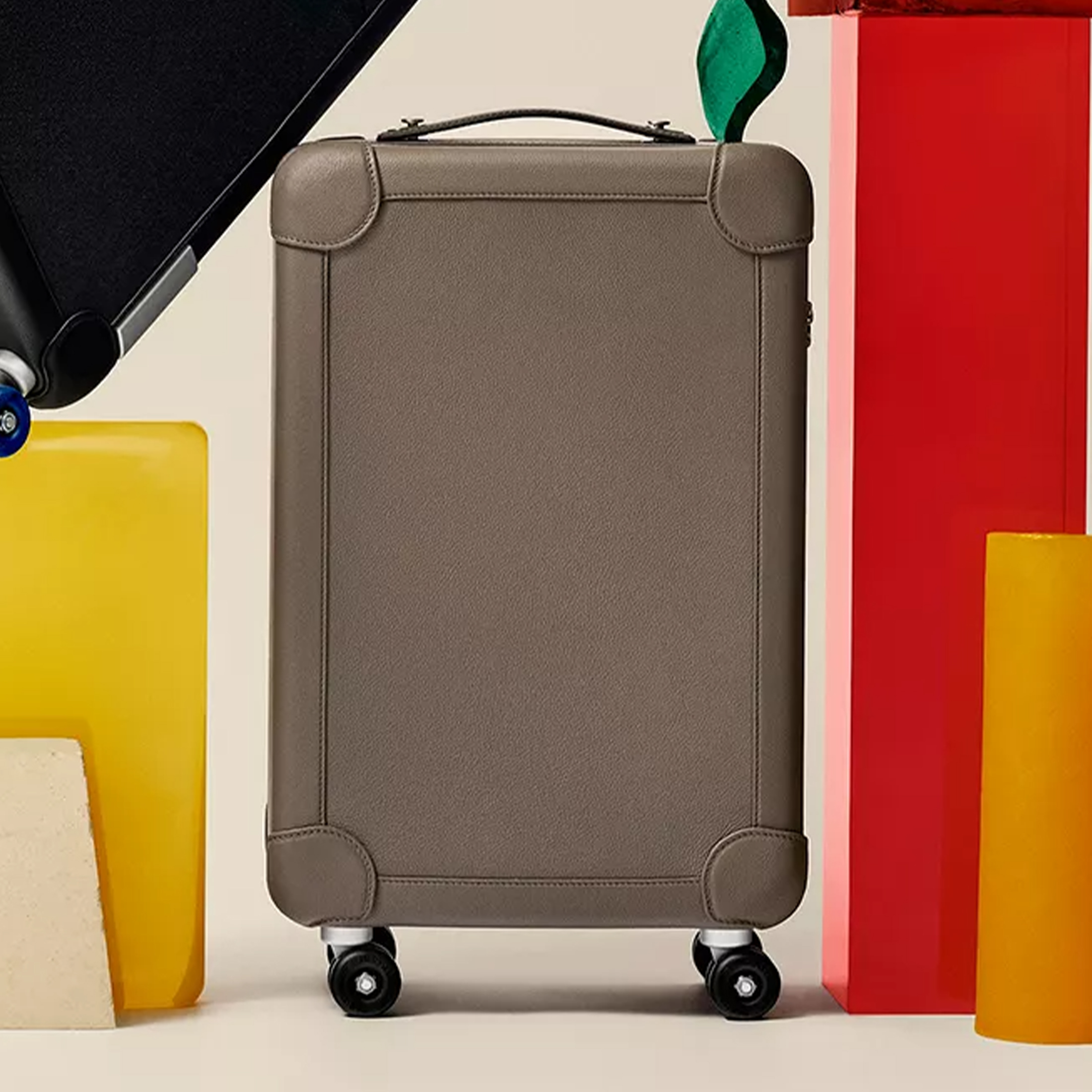 NIGO Hermes R.M.S Aluminum Material Fashion Simple Pure Color Luxury Temperament Luggage Boarding Box Cowhide Suitcase Bags H087171CMAA Ngvp #nigo8777