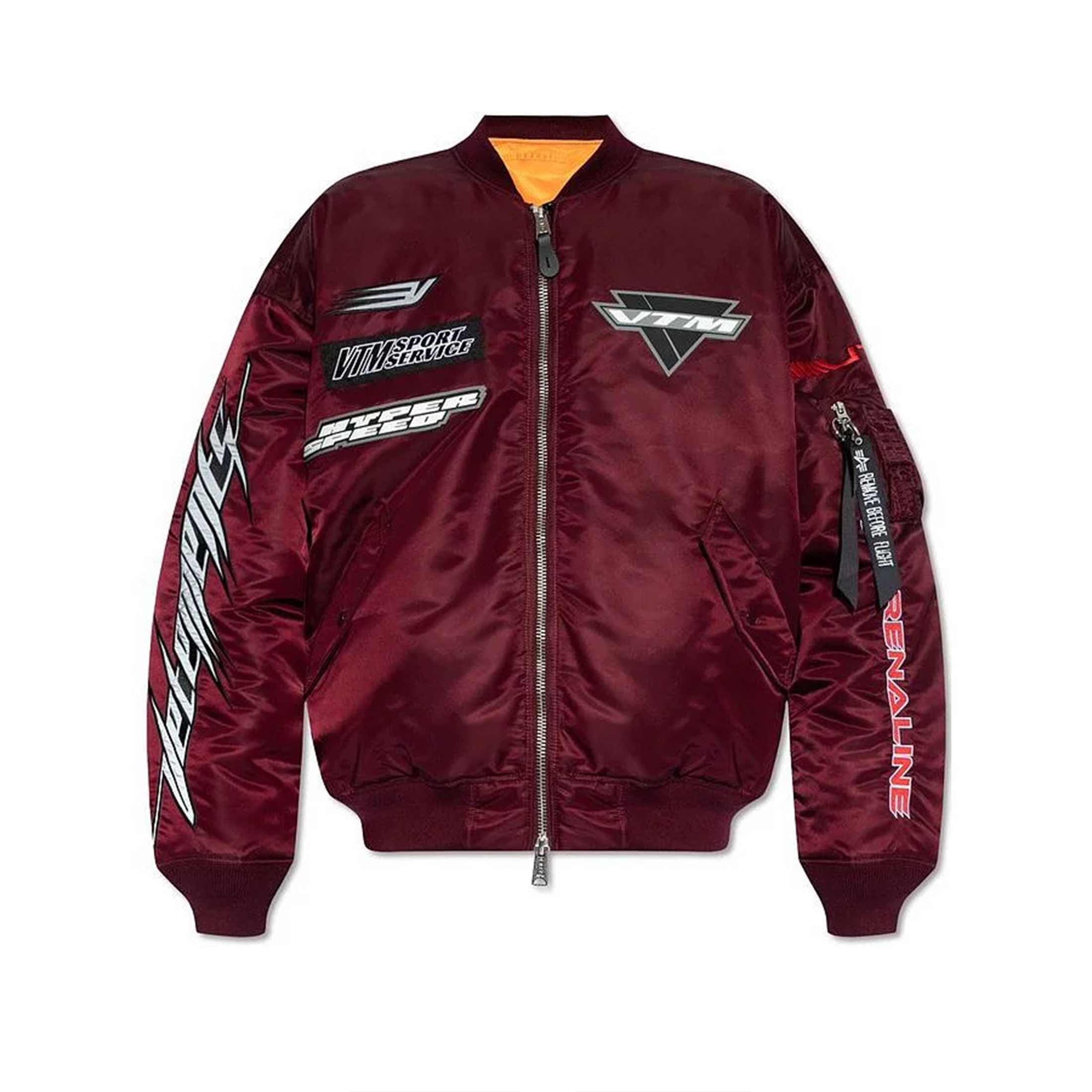 NIGO Vetements Men's Autumn And Winter Racing Suit Warm Air Force Jacket High Street Zipper Jacket Colorblocking Fashion Jacket Ngvp #nigo8782