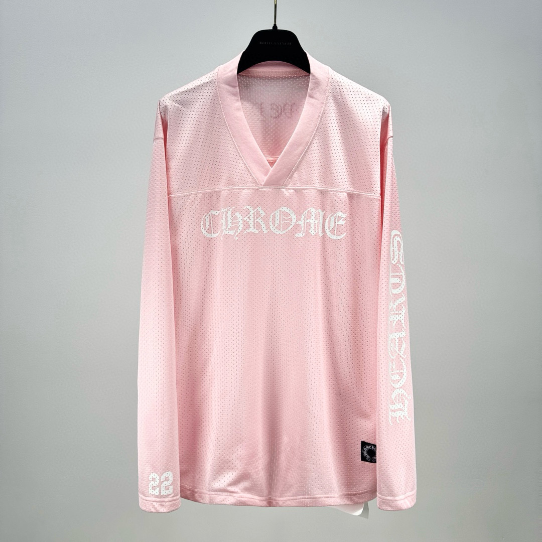 NIGO Chrome Hearts Men's Summer and Winter Pink Long Sleeve T-Shirt Shorts Set Suit #nigo72419