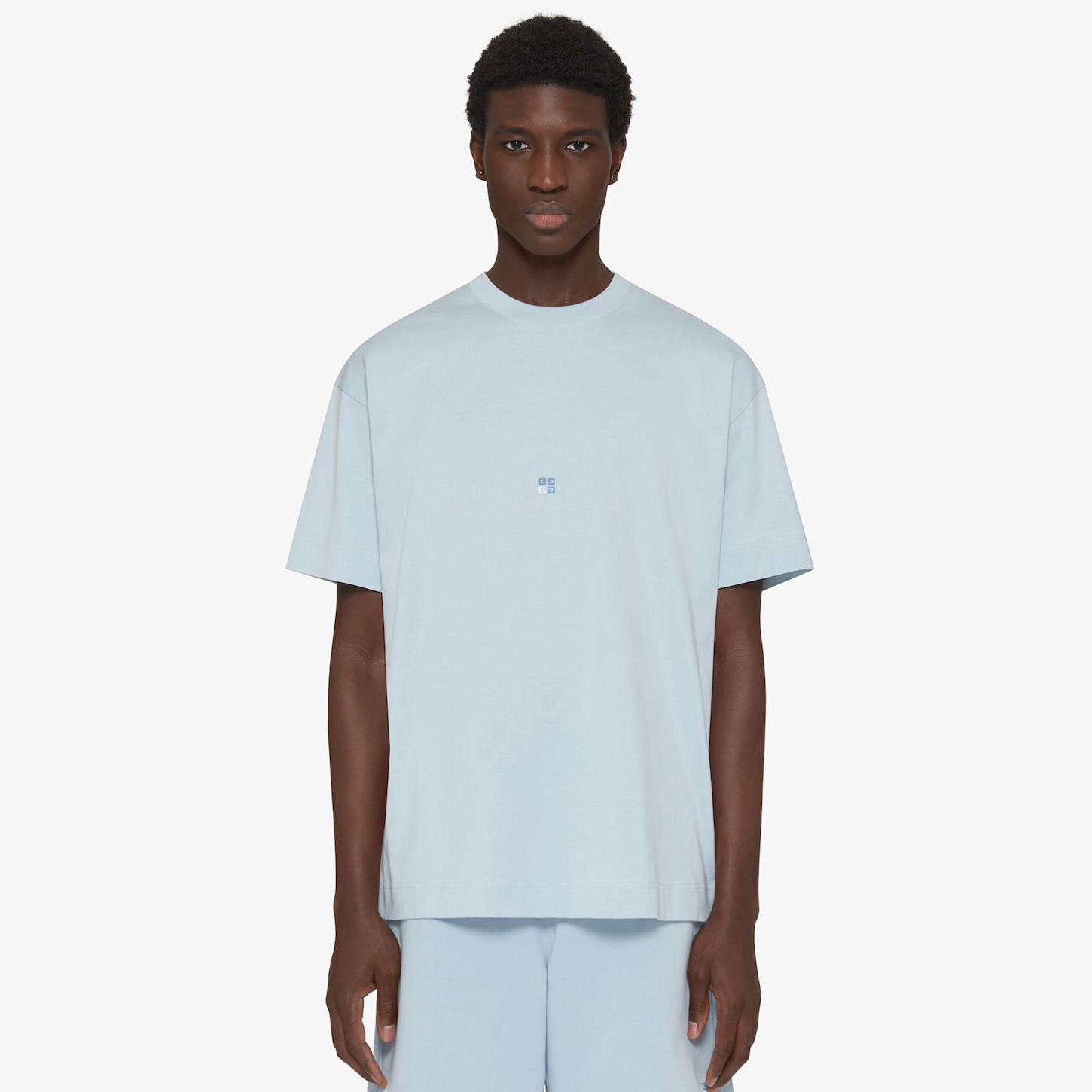NIGO Givenchy Men's Summer Solid Color Embroidered Logo Cotton Round Neck Short Sleeve T-Shirt #nigo72467