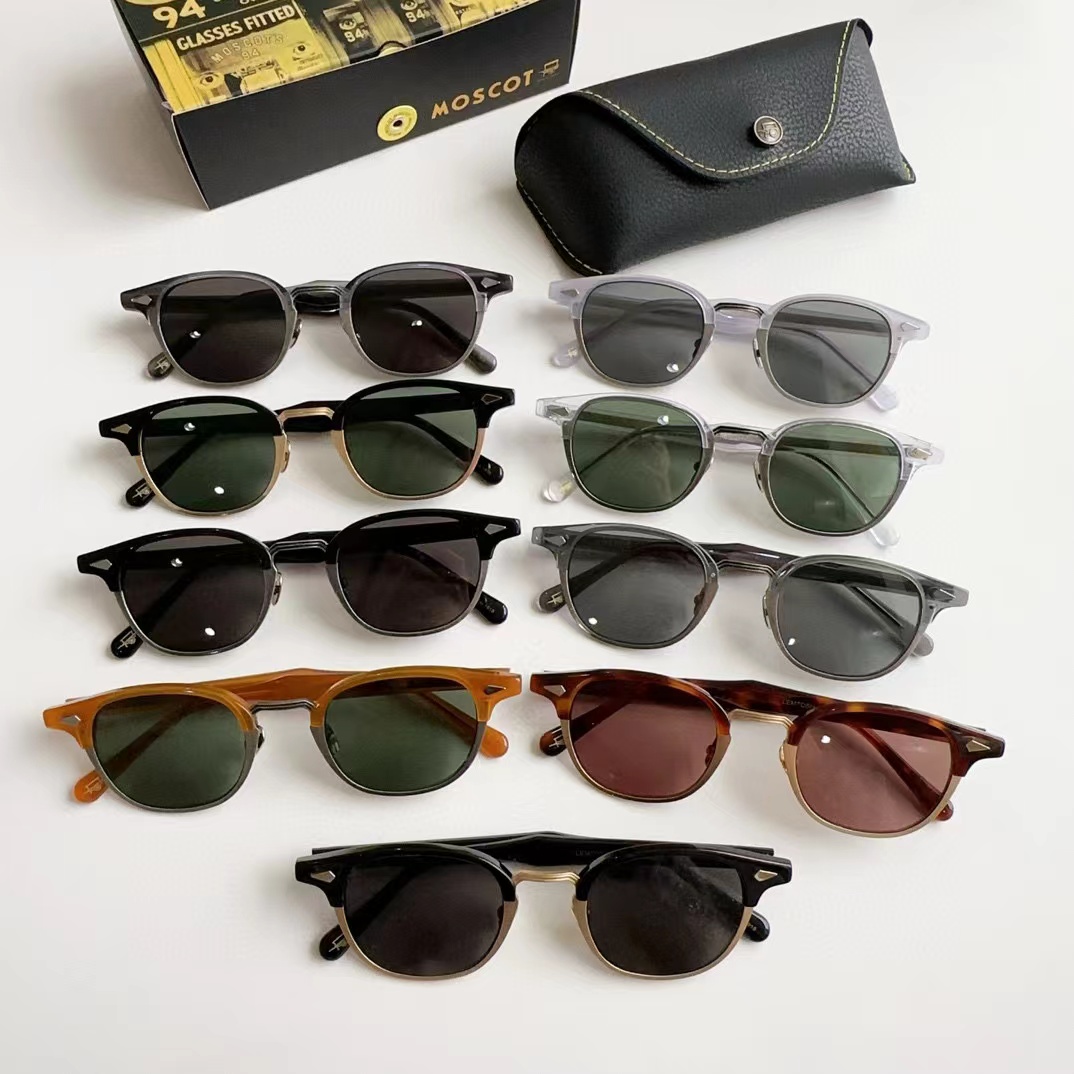 NIGO MOSCOT Men's Women's Fashion Retro LEMTOSH-MAC Sunglasses Casual Color Blocking Frames Glasses Ngvp #nigo8832