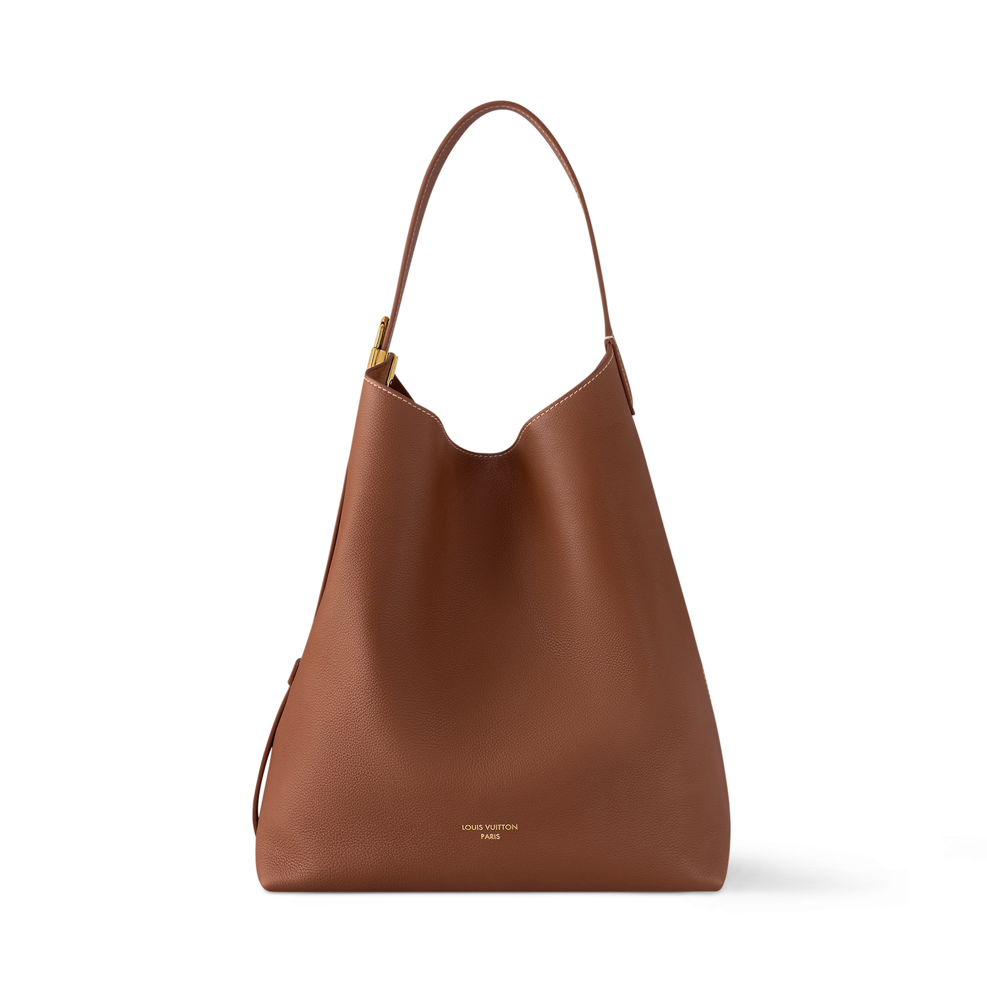 NIGO Louis Vuitton Low Key Hobo Women's Solid Color Adjustable Shoulder Strap Leather Tote Shoulder Bag Bags #nigo72473