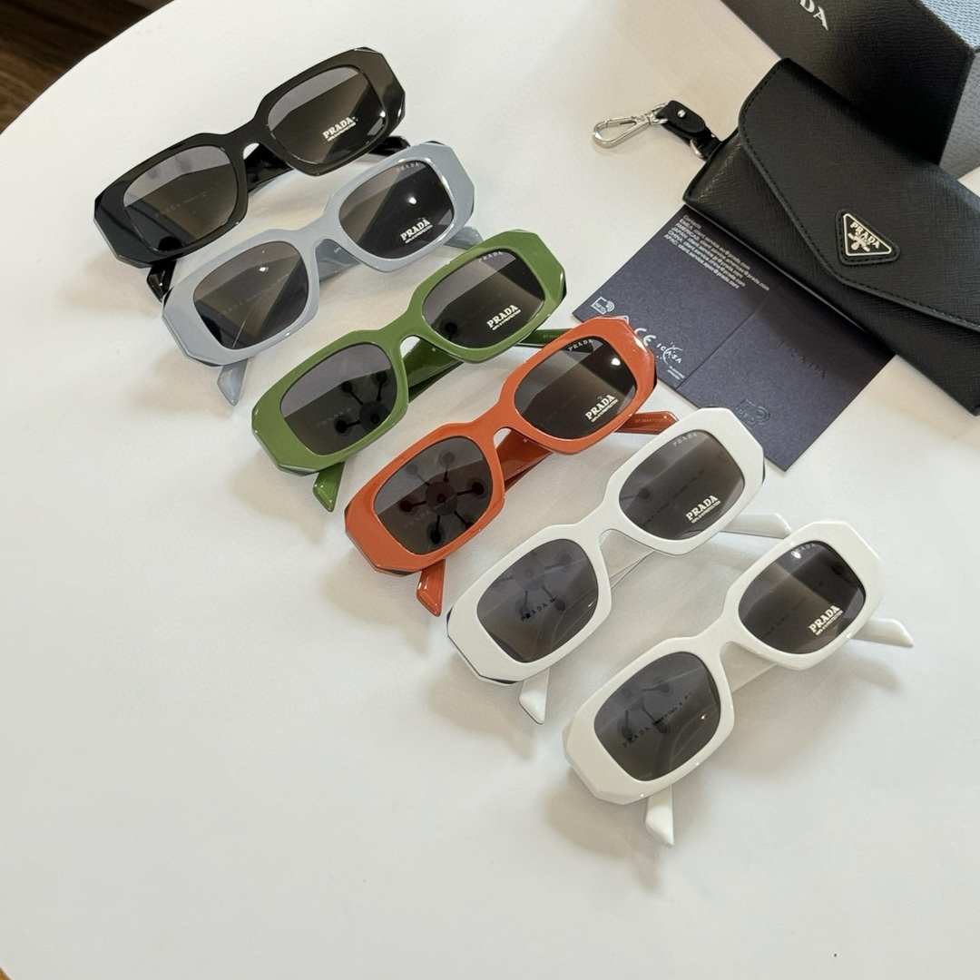 NIGO Prada Symbole Men's and Women's Solid Color Acetate Oval Sunglasses Eyeglasses Glasses #nigo72493