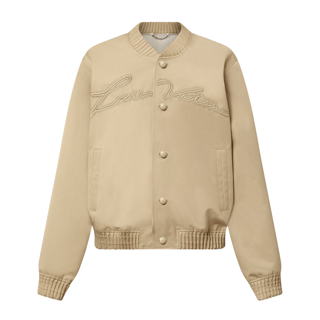 NIGO Louis Vuitton Men's Spring and Autumn Solid Color Embroidery Letter Print Zipper Long Sleeve Jacket #nigo72532