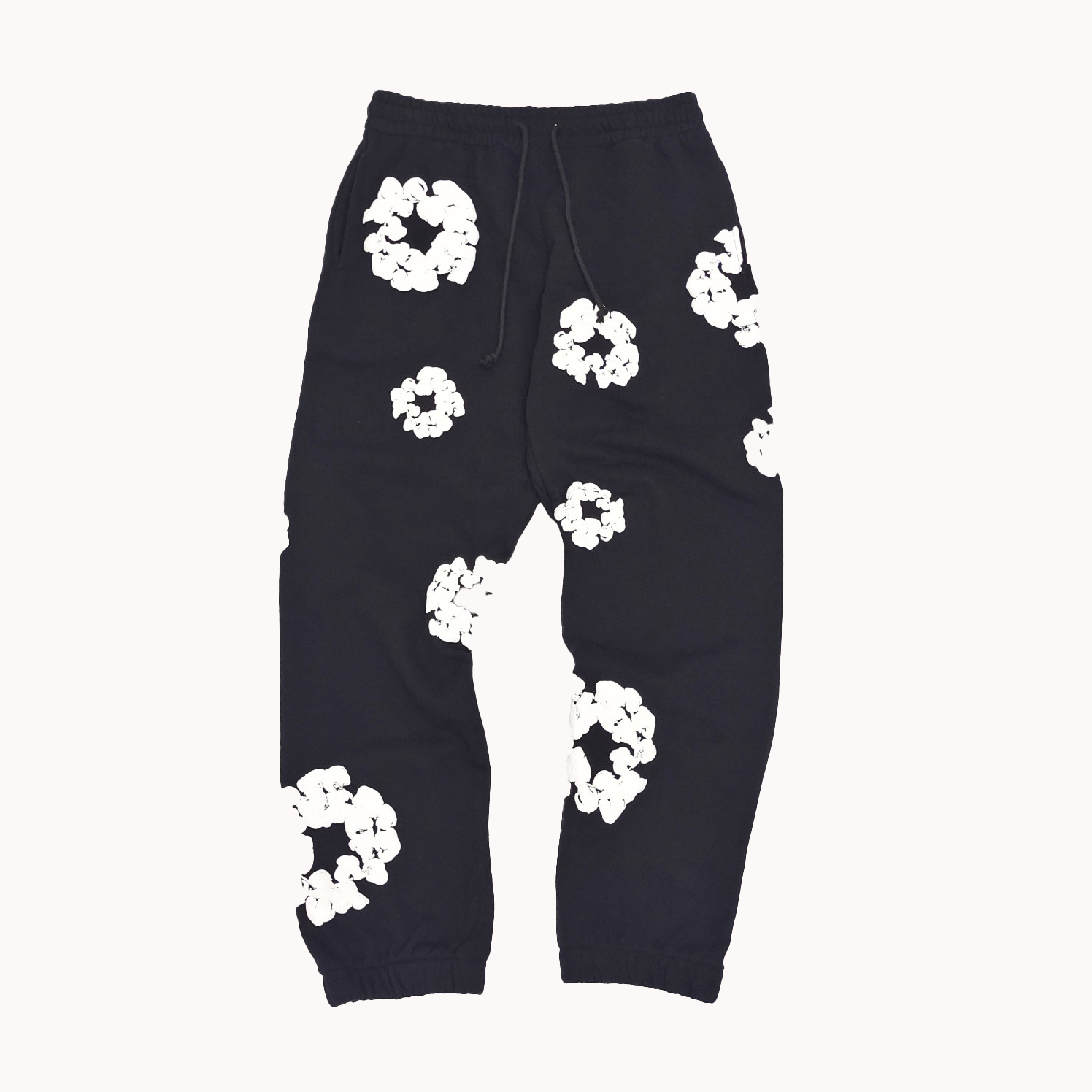 NIGO Denim Tears Men's And Women's Spring And Autumn Fashion Trends High Street Kapok Flower Casual Cotton Ribbed Loose Pants Ngvp #nigo8877