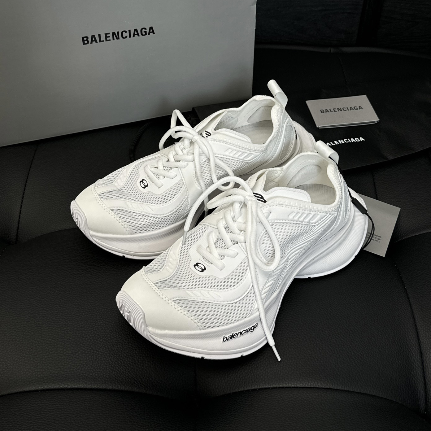 NIGO Balenciaga Men's Runner Mesh Lace-Up Low Top Sneakers Shoes #nigo72559