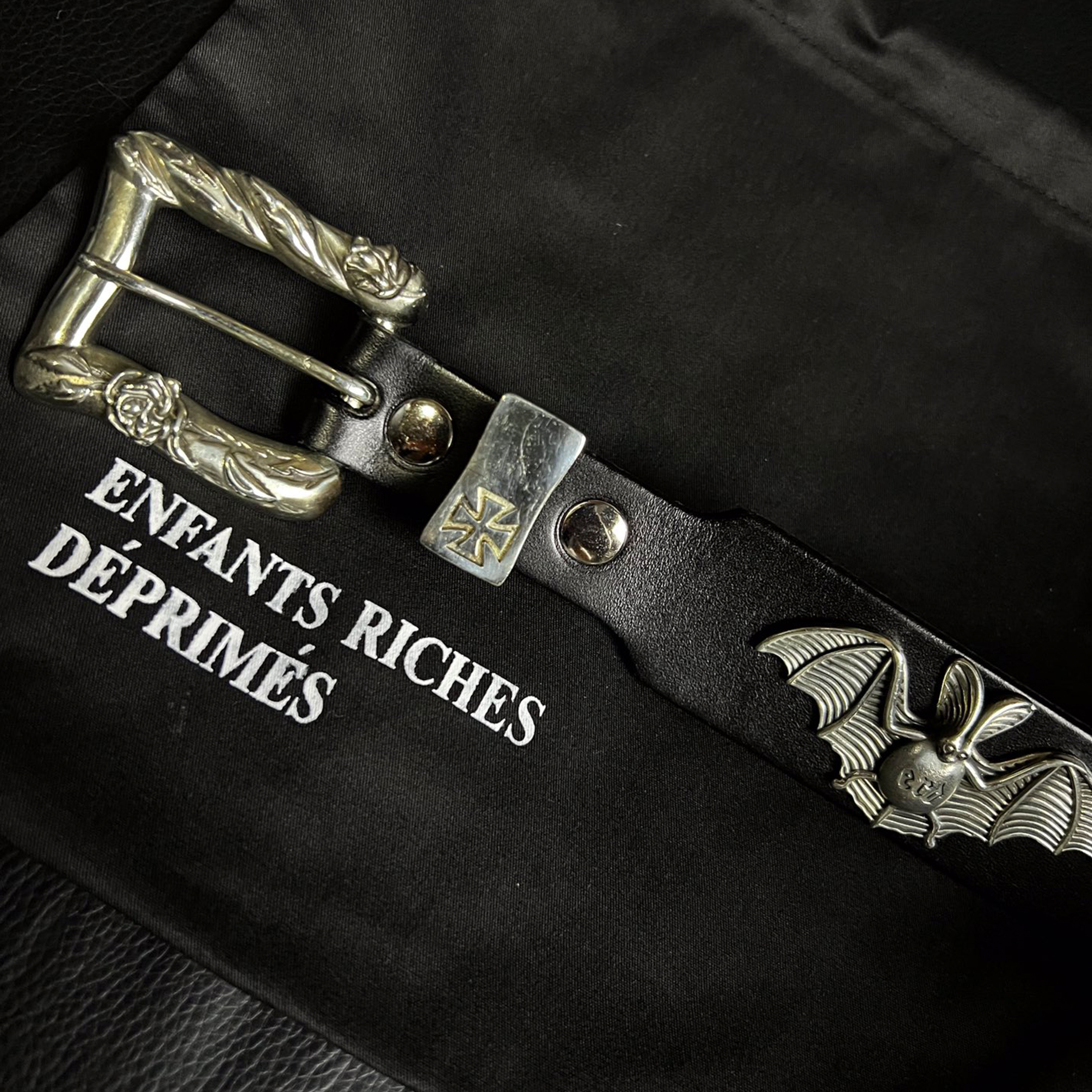 NIGO Enfants Riches Deprimes Men's And Women's Cool Trend Metal Decorative Belt Do Old Retro Fashion Color Blocking Belt Accessories Ngvp #nigo8916