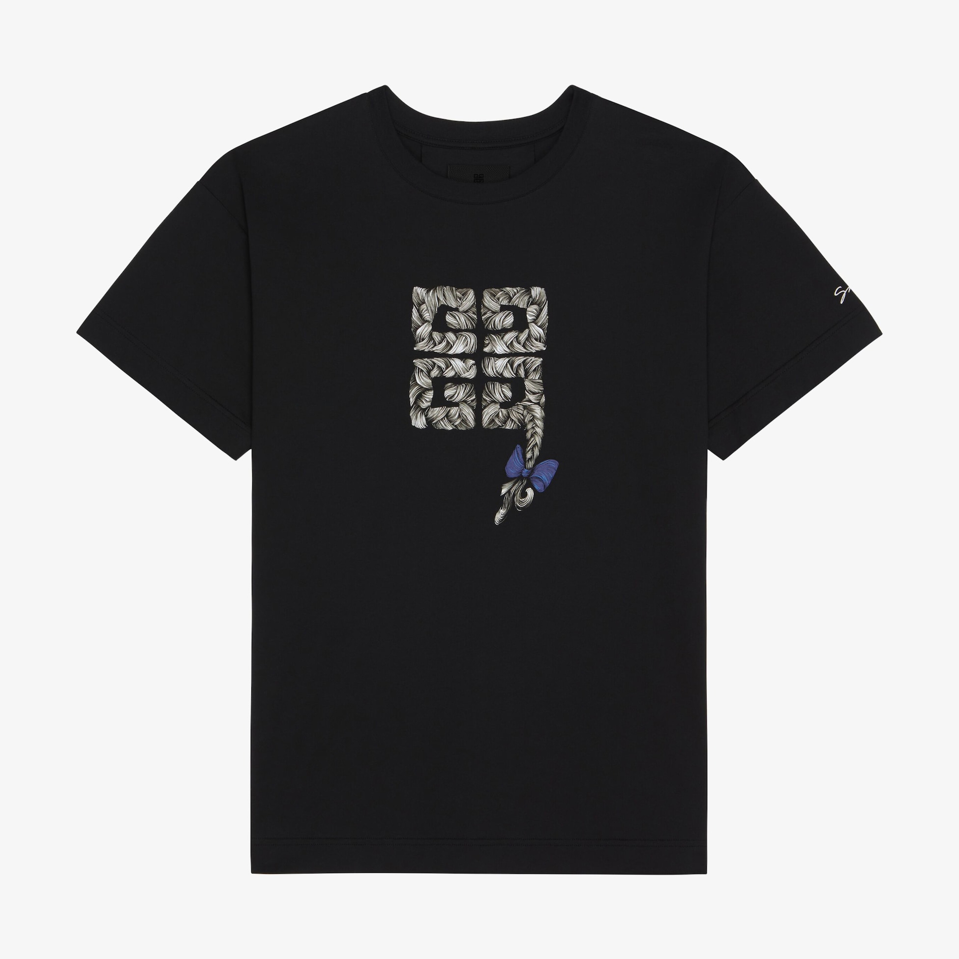 NIGO Givenchy Men's Summer Solid Color Embroidered Logo Fitted Round Neck Short Sleeve T-Shirt #nigo72578