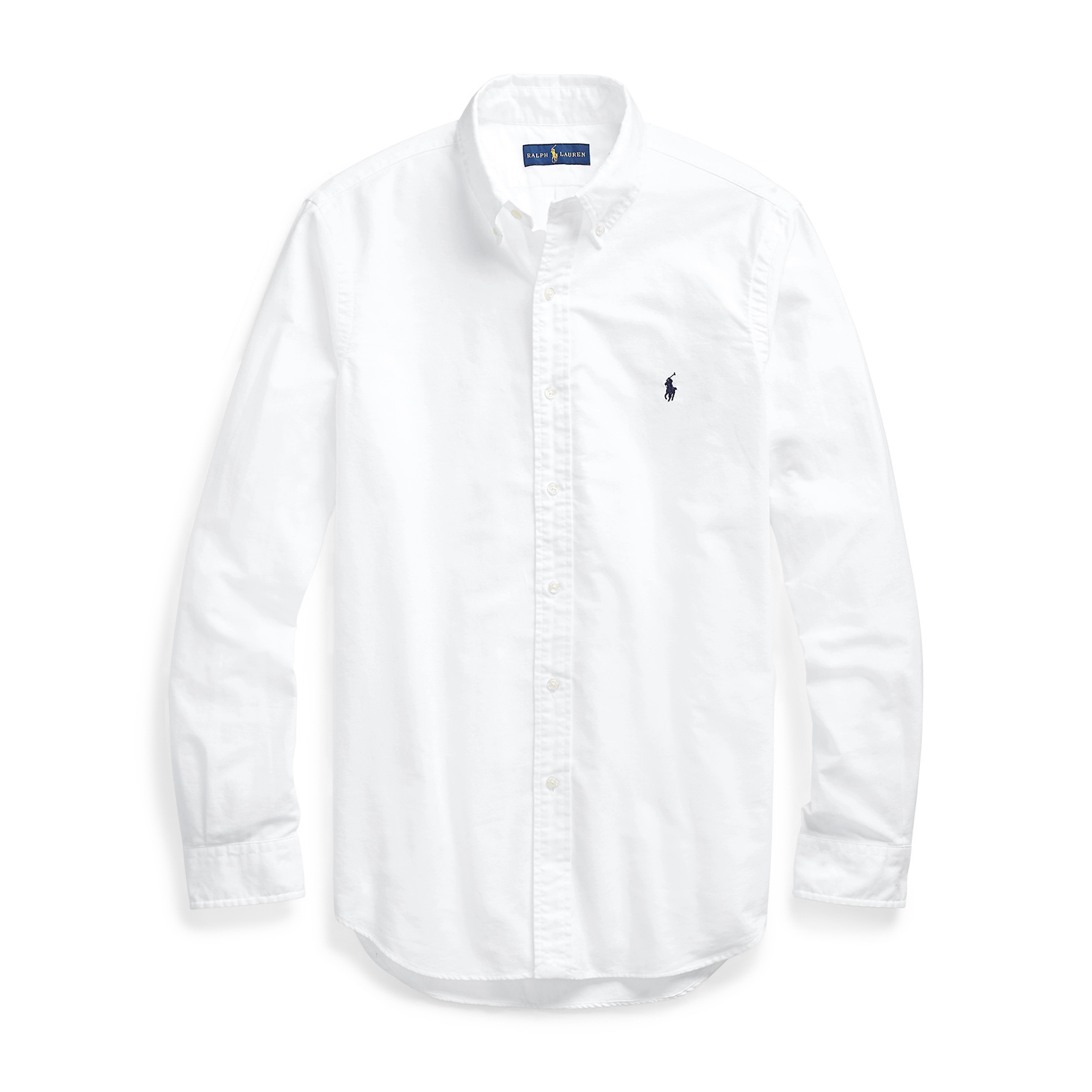 NIGO Ralph Lauren Men's Spring and Fall Logo Embroidery Fitted Single Breasted Long Sleeve Shirt #nigo72613