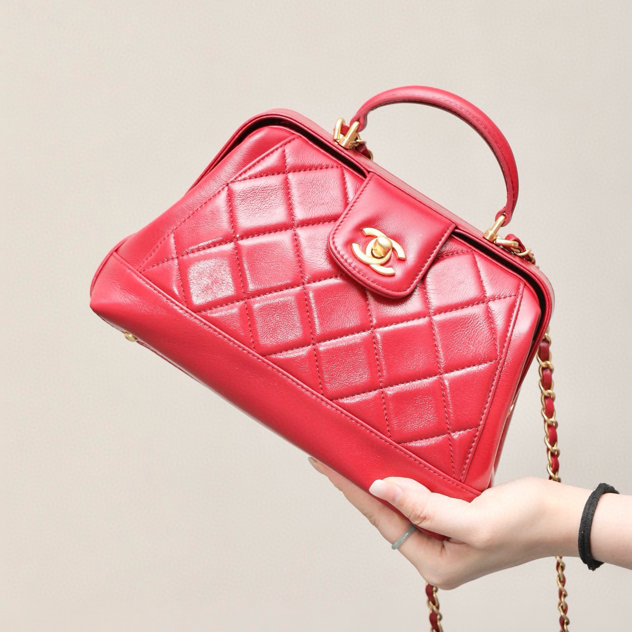 NIGO Chanel Women Solid Color Brand Logo Chain Shoulder Strap Tote Shoulder Bag Bags #nigo72597