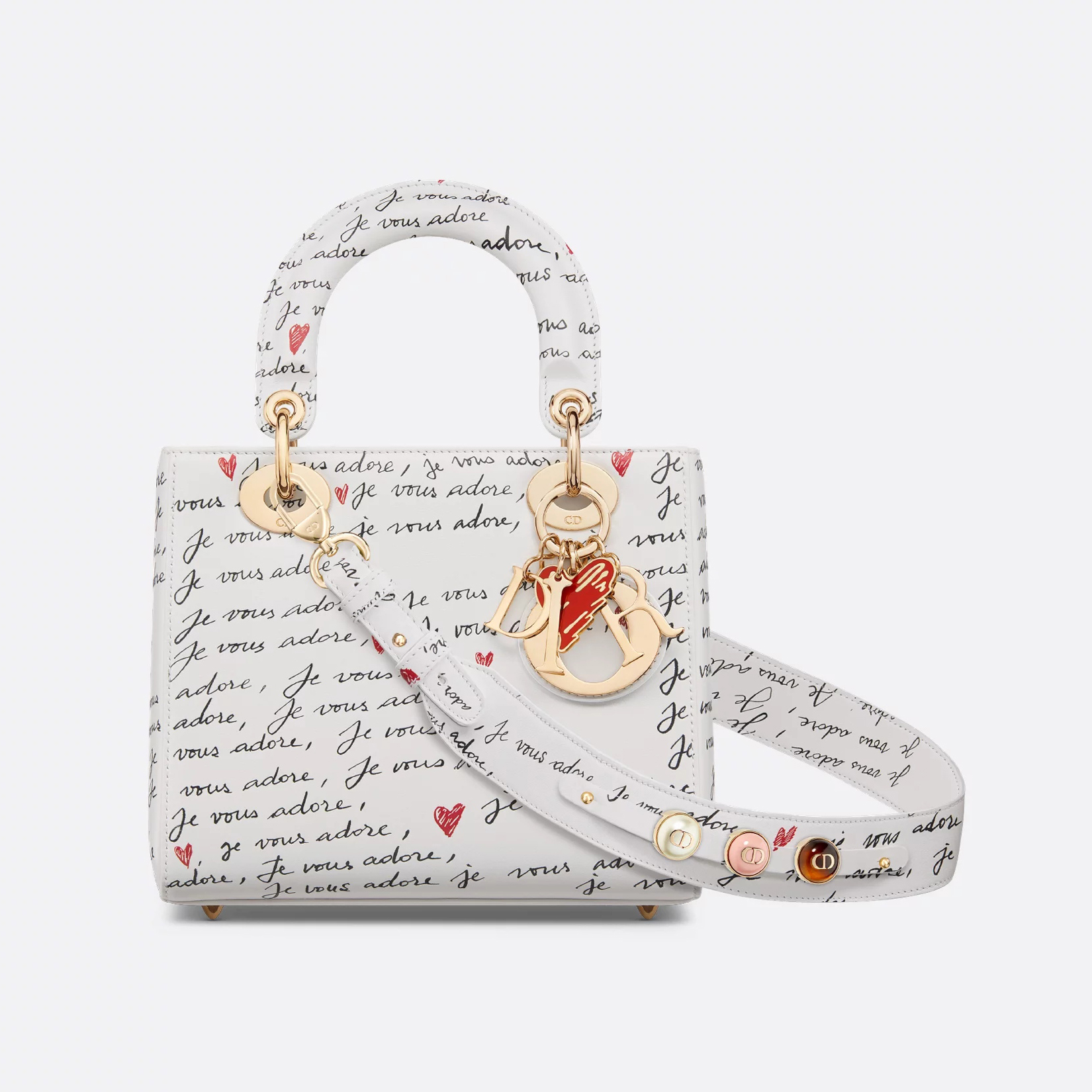 NIGO Dior Dioramour Lady Dior My ABCDior Women's Adjustable Shoulder Strap Monogrammed Printed Cowhide Shoulder Crossbody Bag Bags #nigo72642