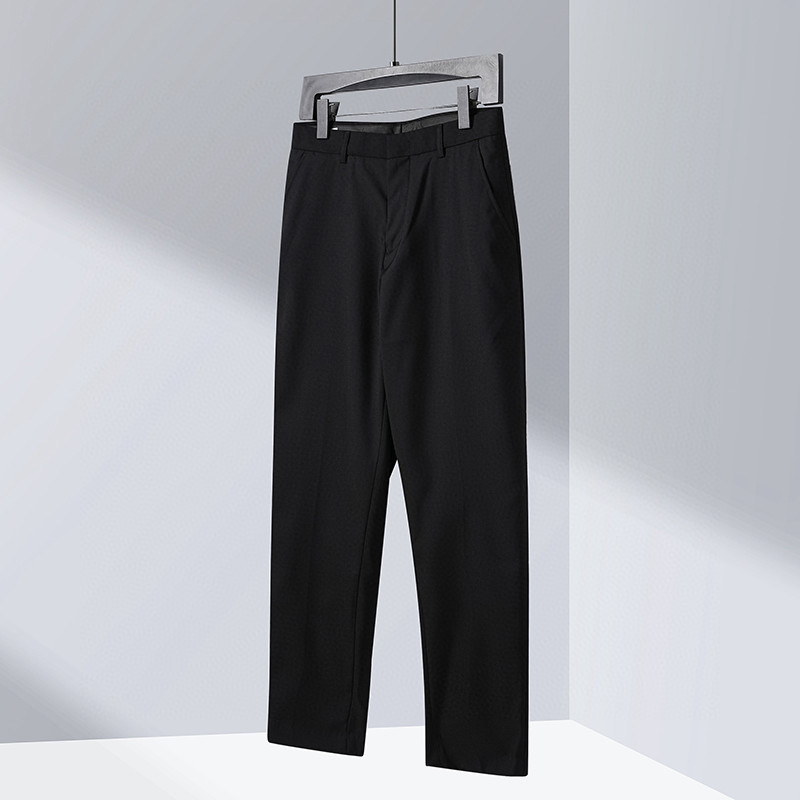 NIGO Dior Men's Spring And Autumn Black Embroidered Wool Blend Suit Jacket With Cropped Pants Set Suit #nigo72644