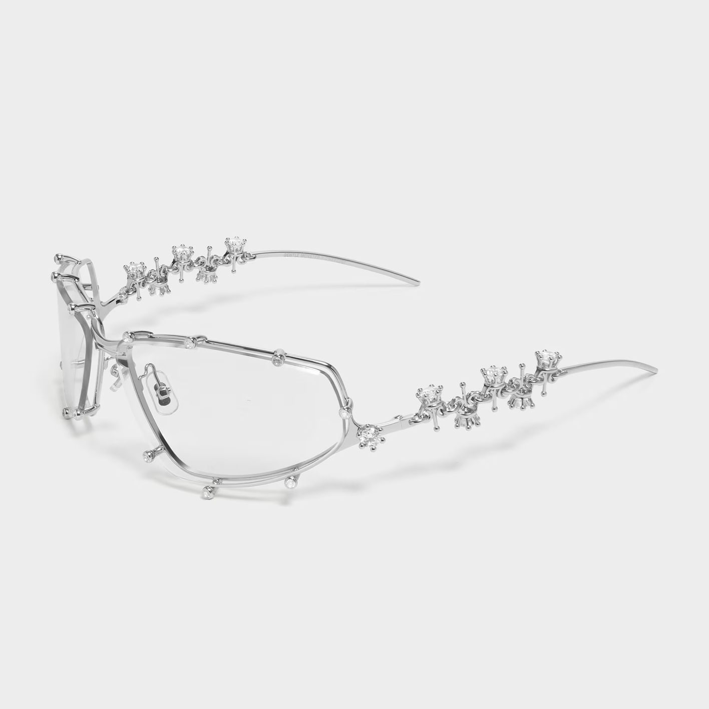 NIGO CENTLE MONSTER Men's and Women's Accessories Surround Metal Irregularly Shaped Optical Frames Eyeglasses Glasses #nigo72666