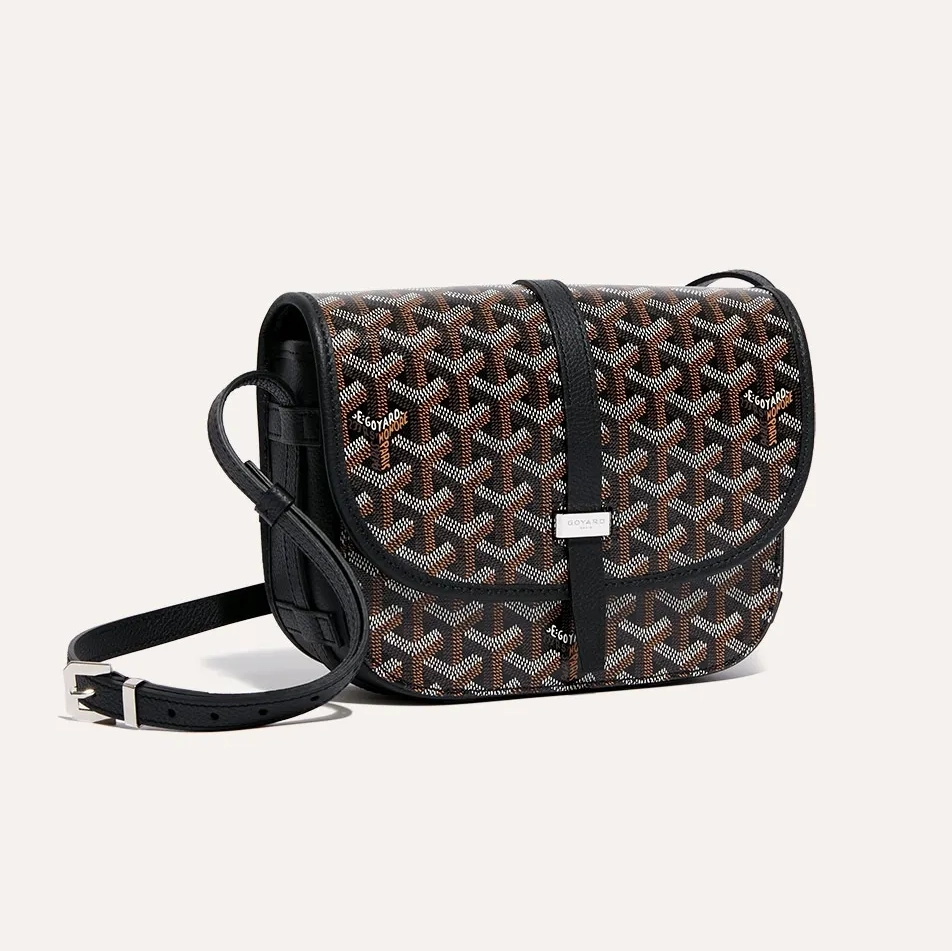 NIGO GOYARD Belvedere Bag Navy Blue Fashion Trend Logo Satchel Bag Simple Elegant Adjustable Shoulder Bags #nigo71381