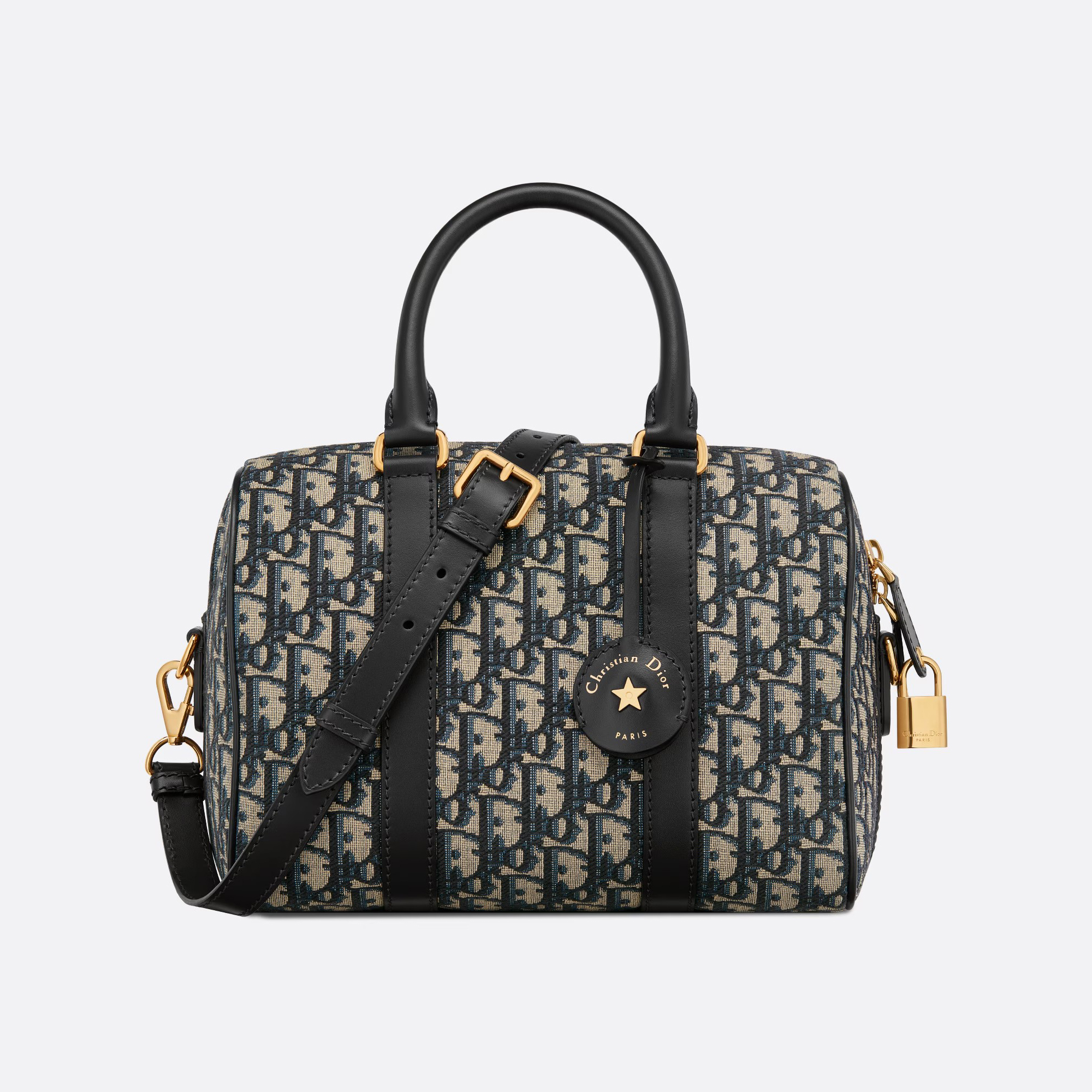 NIGO Dior Groove Women's Detachable Adjustable See Agent Closure Grained Cowhide Patchwork Fabric Tote Shoulder Crossbody Bag Bags #nigo72684