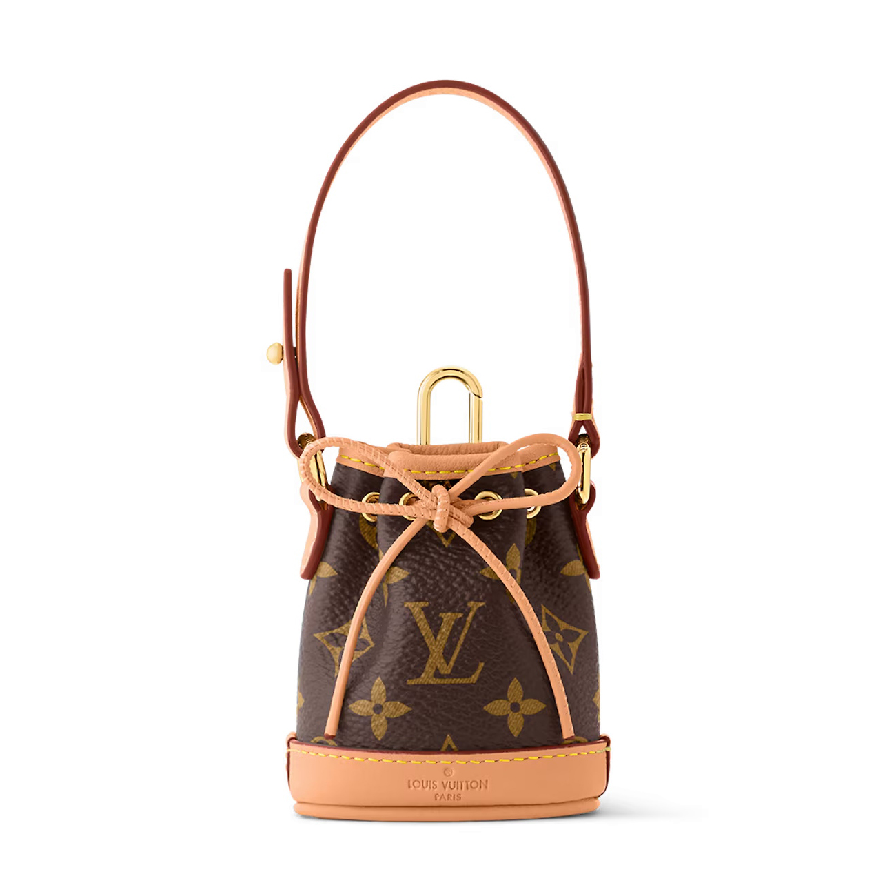 NIGO Louis Vuitton Women's Alphabet Printed Leather Mini Bucket Bag Pendant Keychain #nigo72698