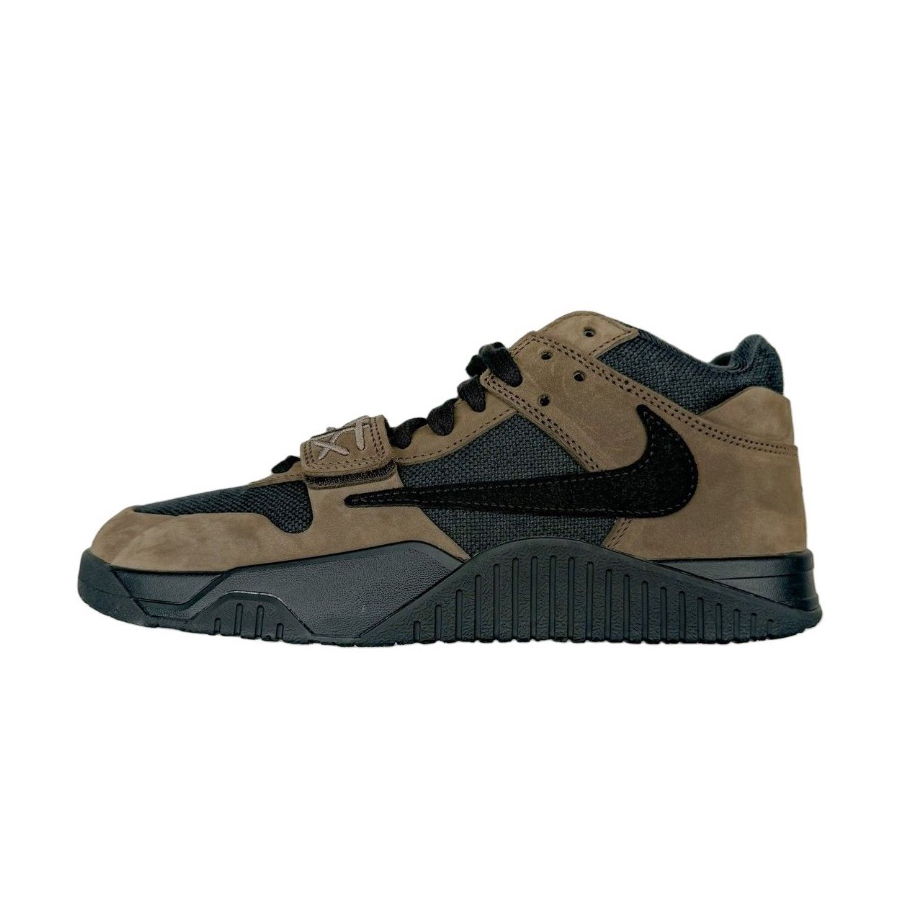 NIGO Travis Scott X Jordan Jumpman Jack Mocha Men's Wear-resistant Breathable Low-top Retro Basketball Shoes #nigo72724