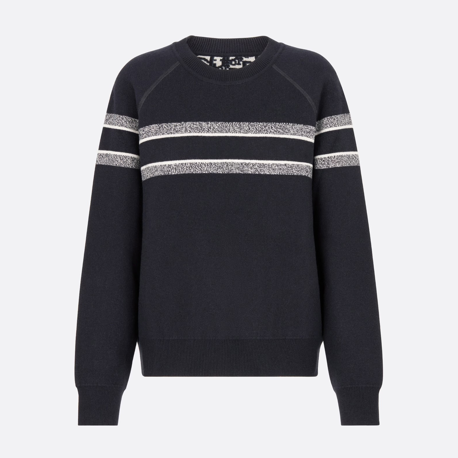 NIGO Dior Men's And Women's Fall And Winter Letters Logo Reversible Round Neck Long sleeved Knit Sweater #nigo72749