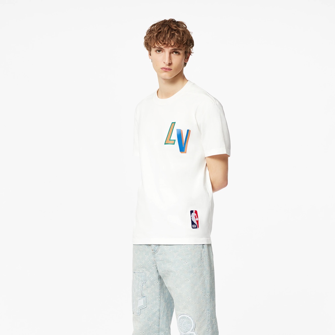 Louis Vuitton Letter Short Sleeve T-Shirt #nigo3629