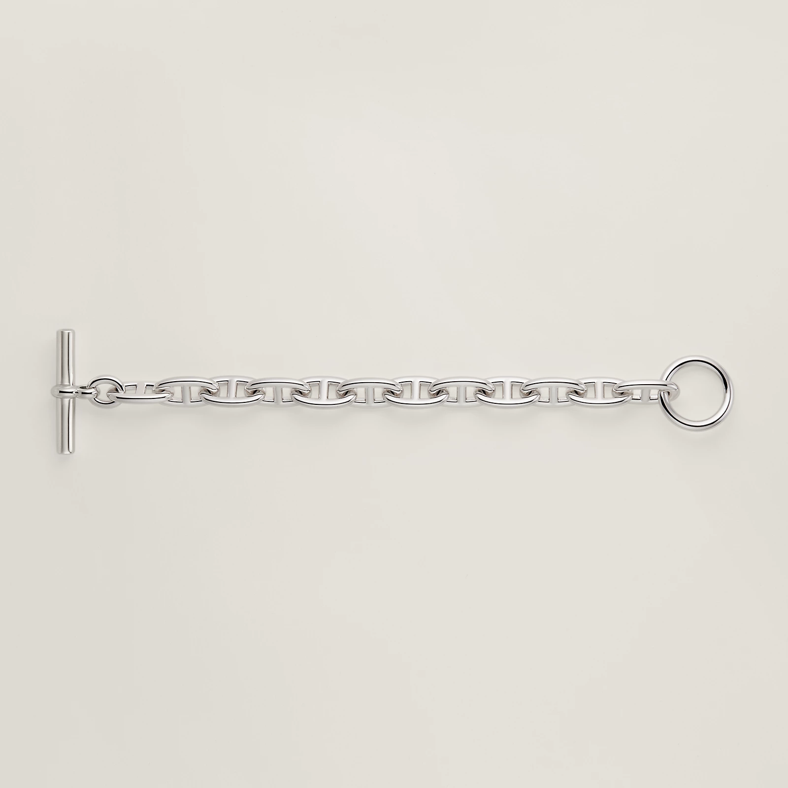 NIGO Hermes Women's Fashion Silver Delicate K Gold Jewelry 925 Silver Casual Accessories Chaine d'ancre Bracelet #nigo71416