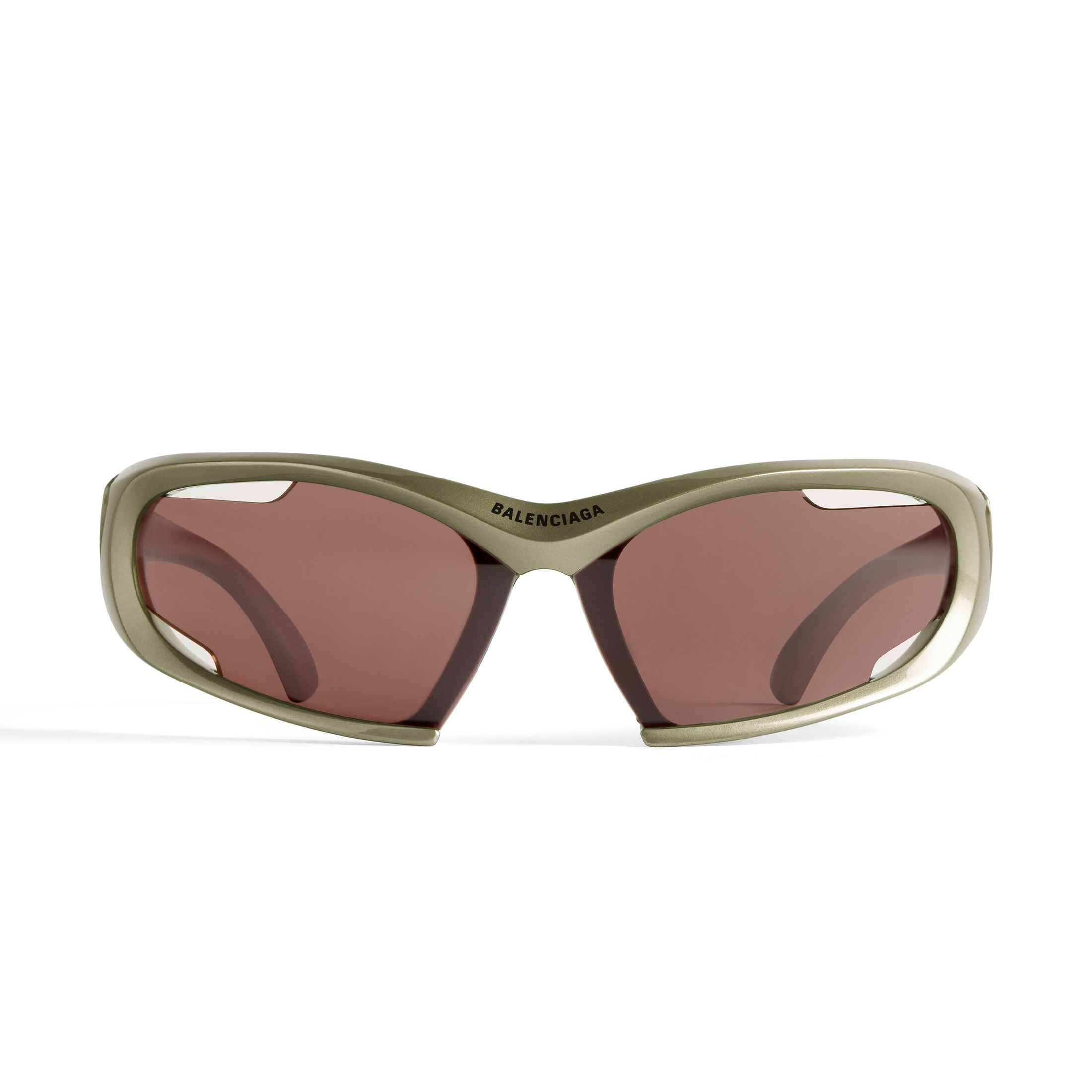 NIGO Balenciaga Dynamo Rectangle Men's Solid Color Irregular Shape Nylon Sunglasses Eyeglasses Glasses #nigo72793