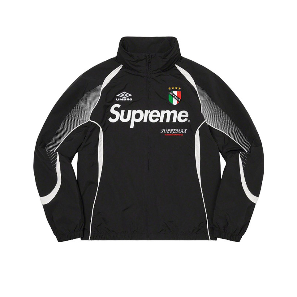 NIGO Supreme x Umbro Men's Women's Spring & Autumn Solid Color Zipper Loose Waterproof Nylon Hooded Long Sleeve Track Jacket #nigo71417