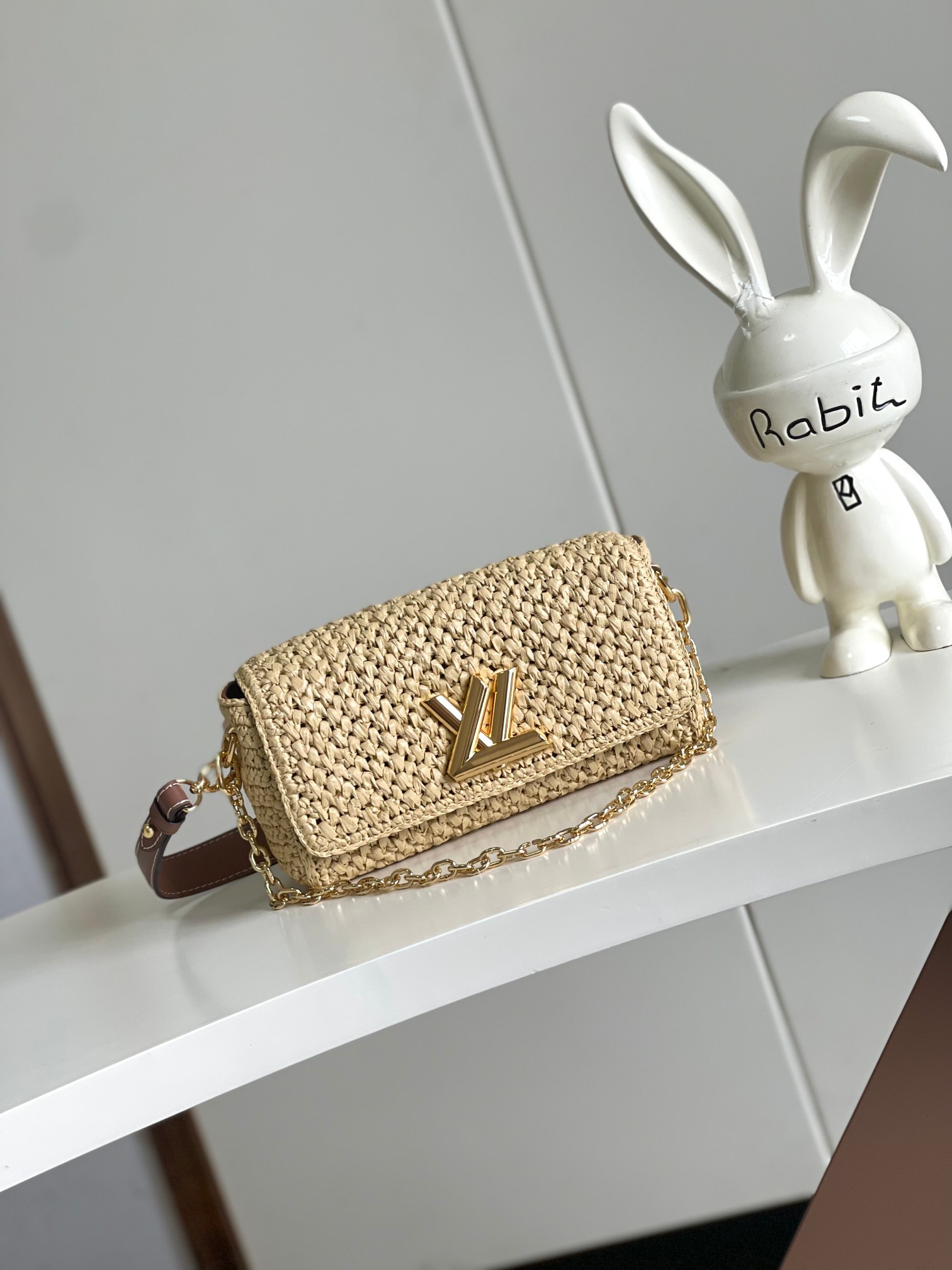 NIGO Louis Vuitton Women's Monogram Logo Removable Shoulder Strap Woven Raffia Tote Shoulder Bag Bags #nigo72839