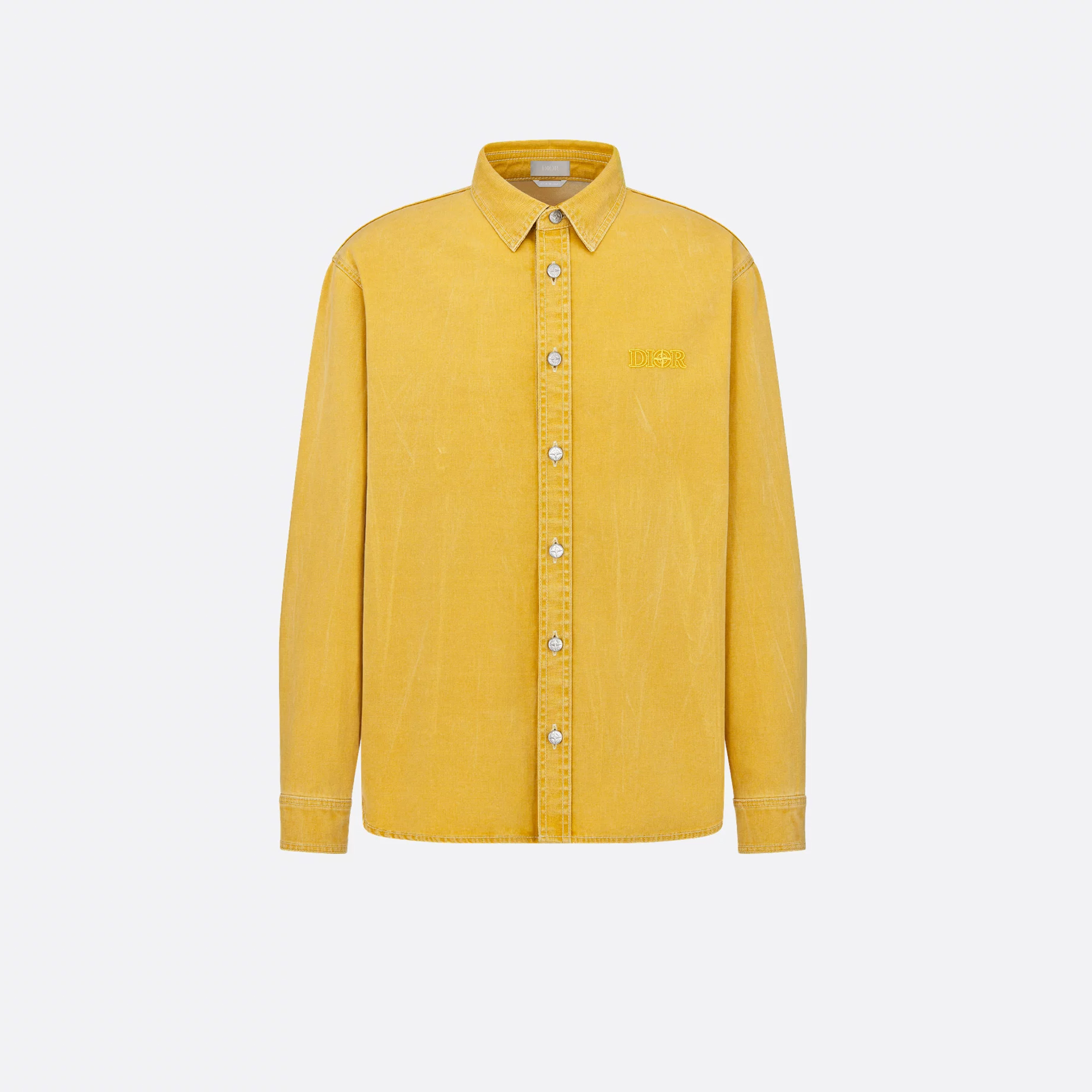 NIGO Dior And Stone Island Men's Jacket Shirt Embroidered Logo Lapel Single-breasted Fashion Casual Shirt #nigo71491