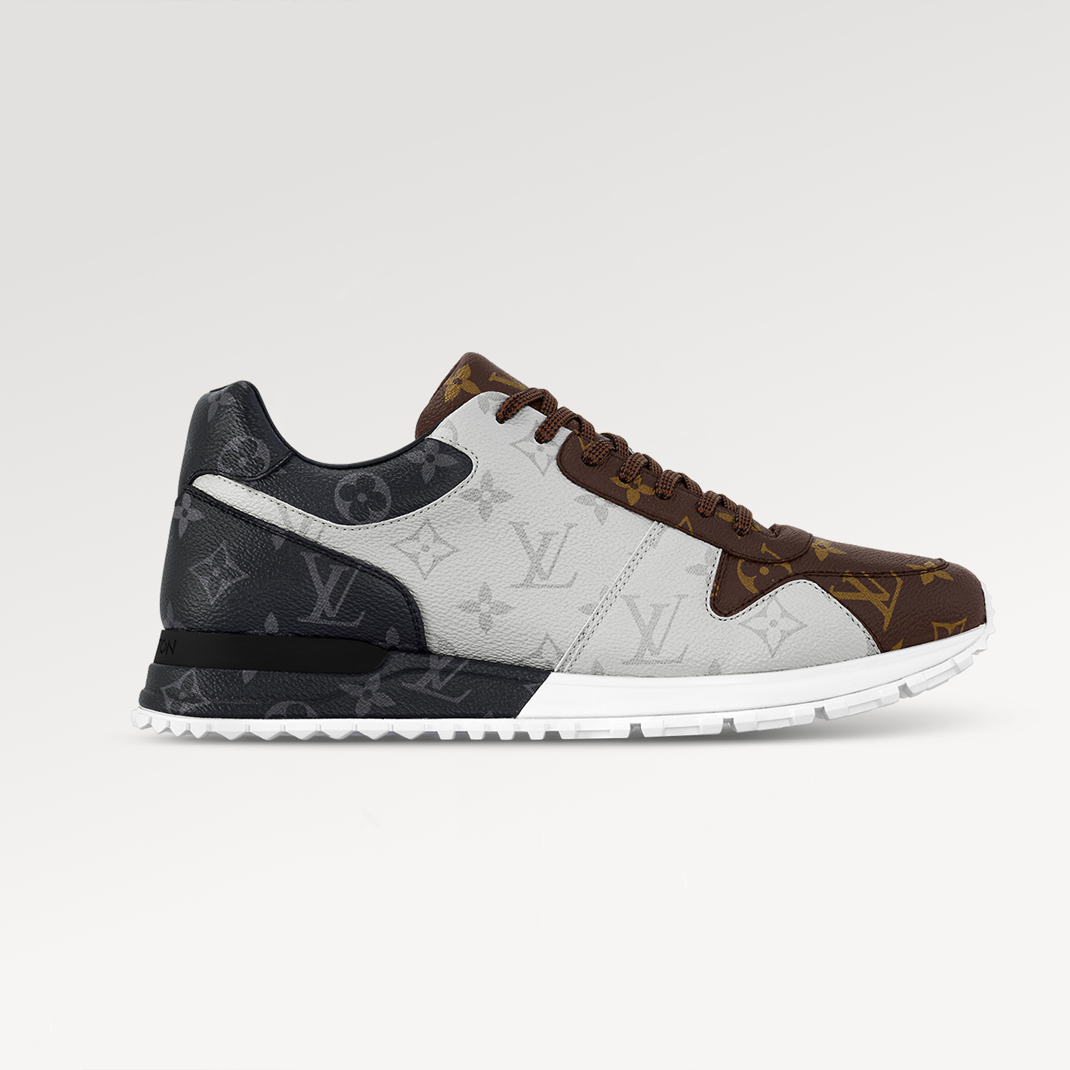 NIGO Louis Vuitton Run Away Sneakers Men's Monogram Floral Colorblocking Fashion Casual Logo Lace Up Shoes Checkerboard Leather Flat Sneakers Shoes #nigo54557