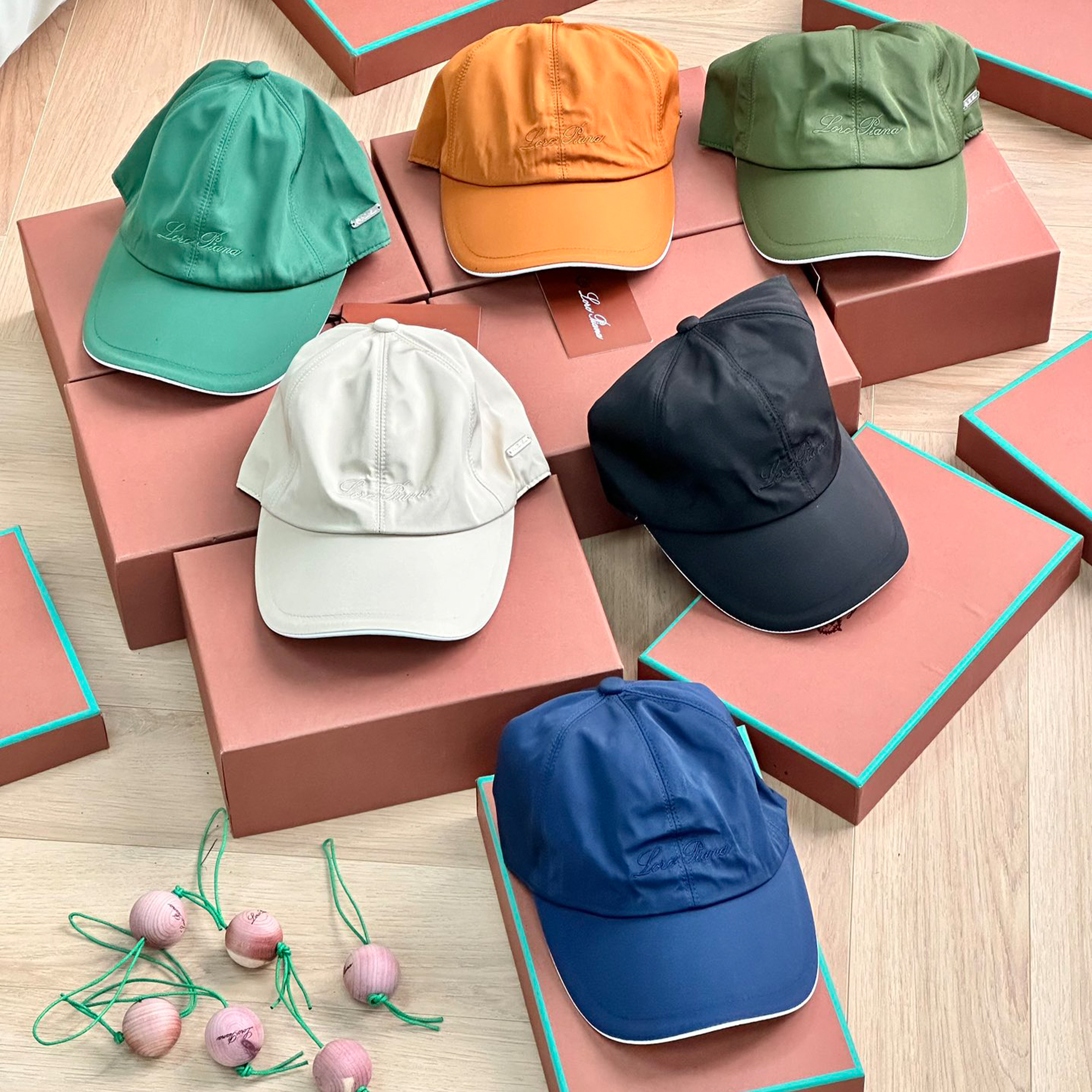 NIGO Loro Piana Men's Solid Color Letter Logo Embroidery Cotton Couple Style Duck Cap Hats #nigo71494